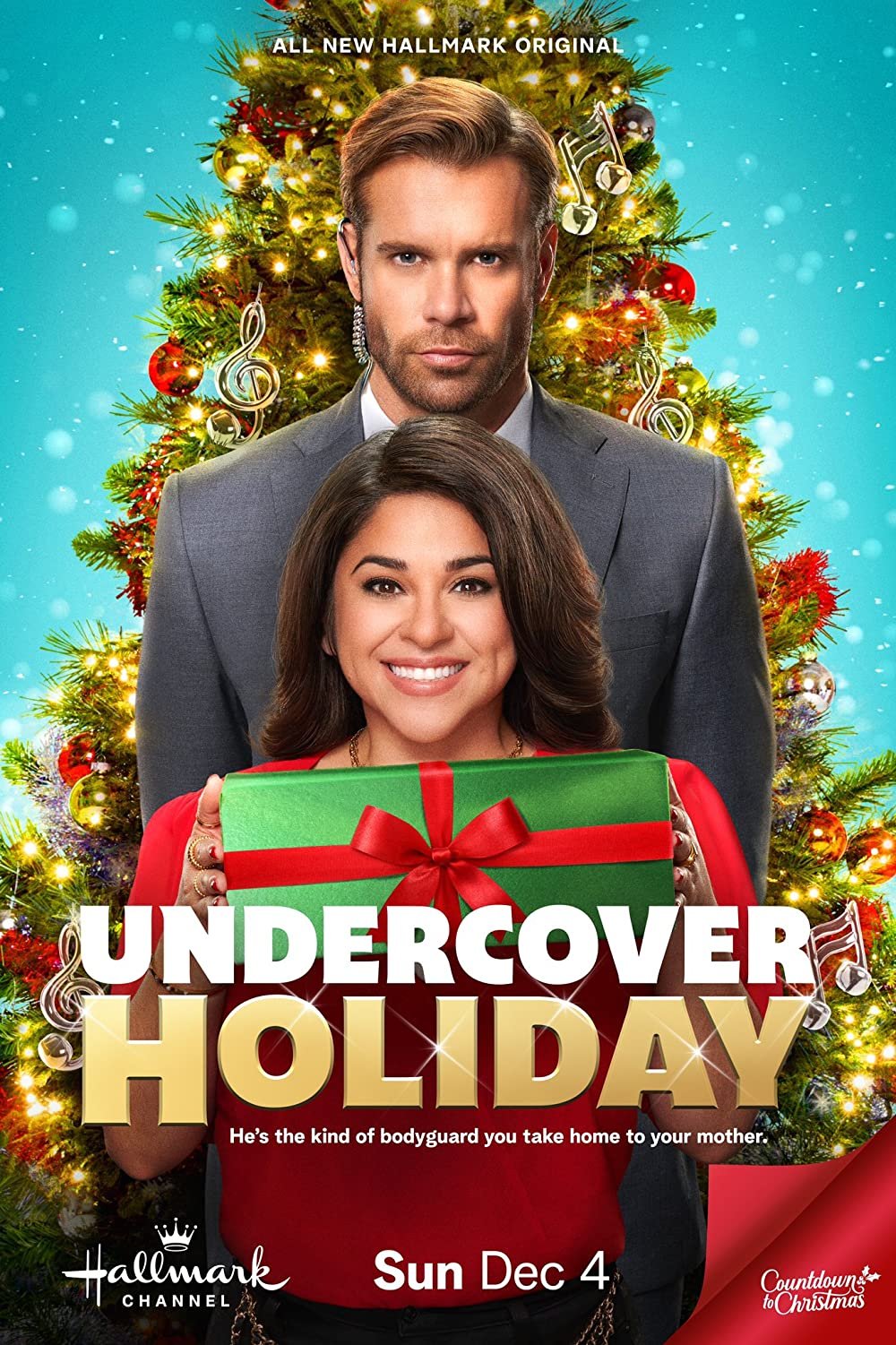 Undercover Holiday (2022). 
Credit: 1AAD - GFX. 
Release Date: Hallmark Channel on 12/04/2022
