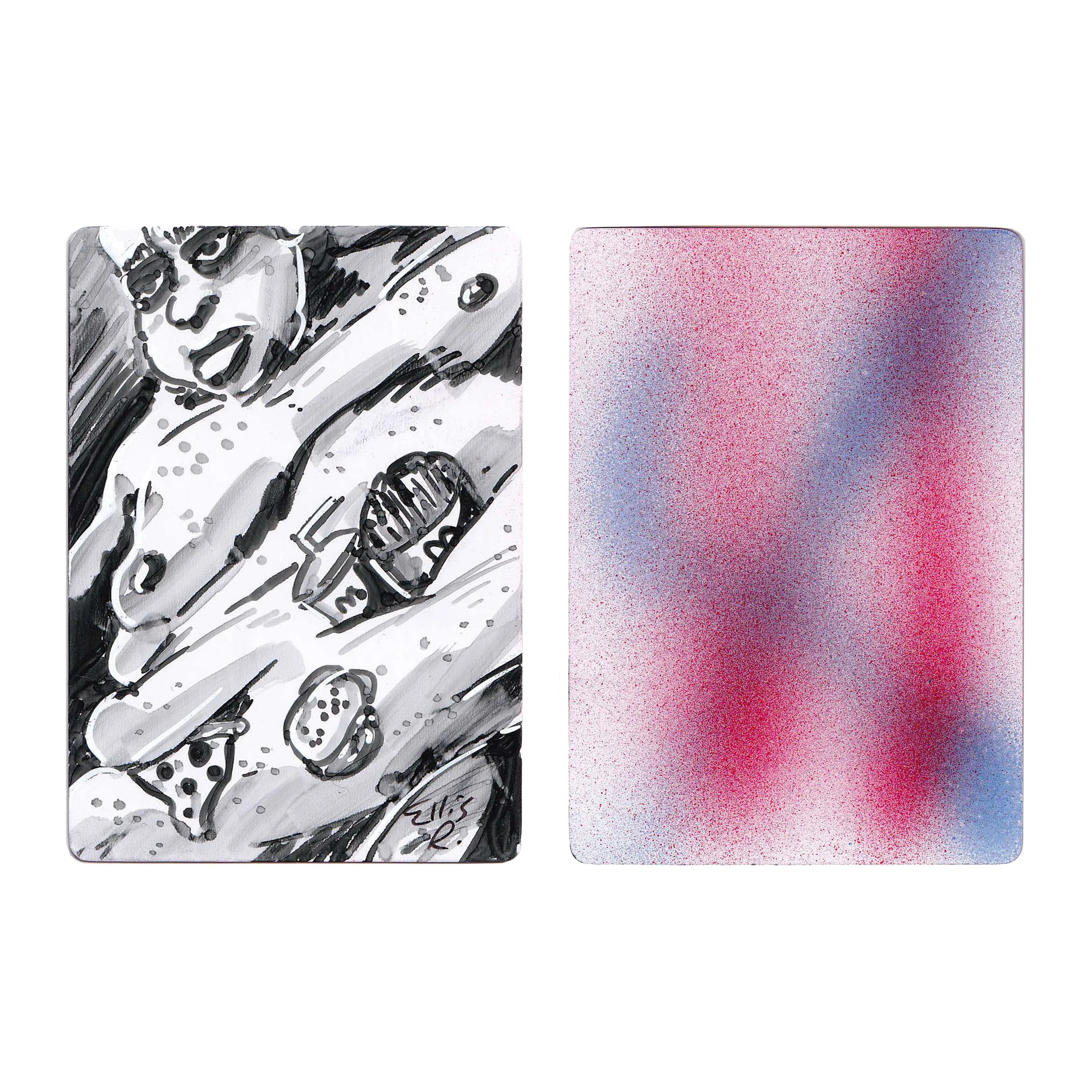 Artist Card #013 - Paper Scar Series