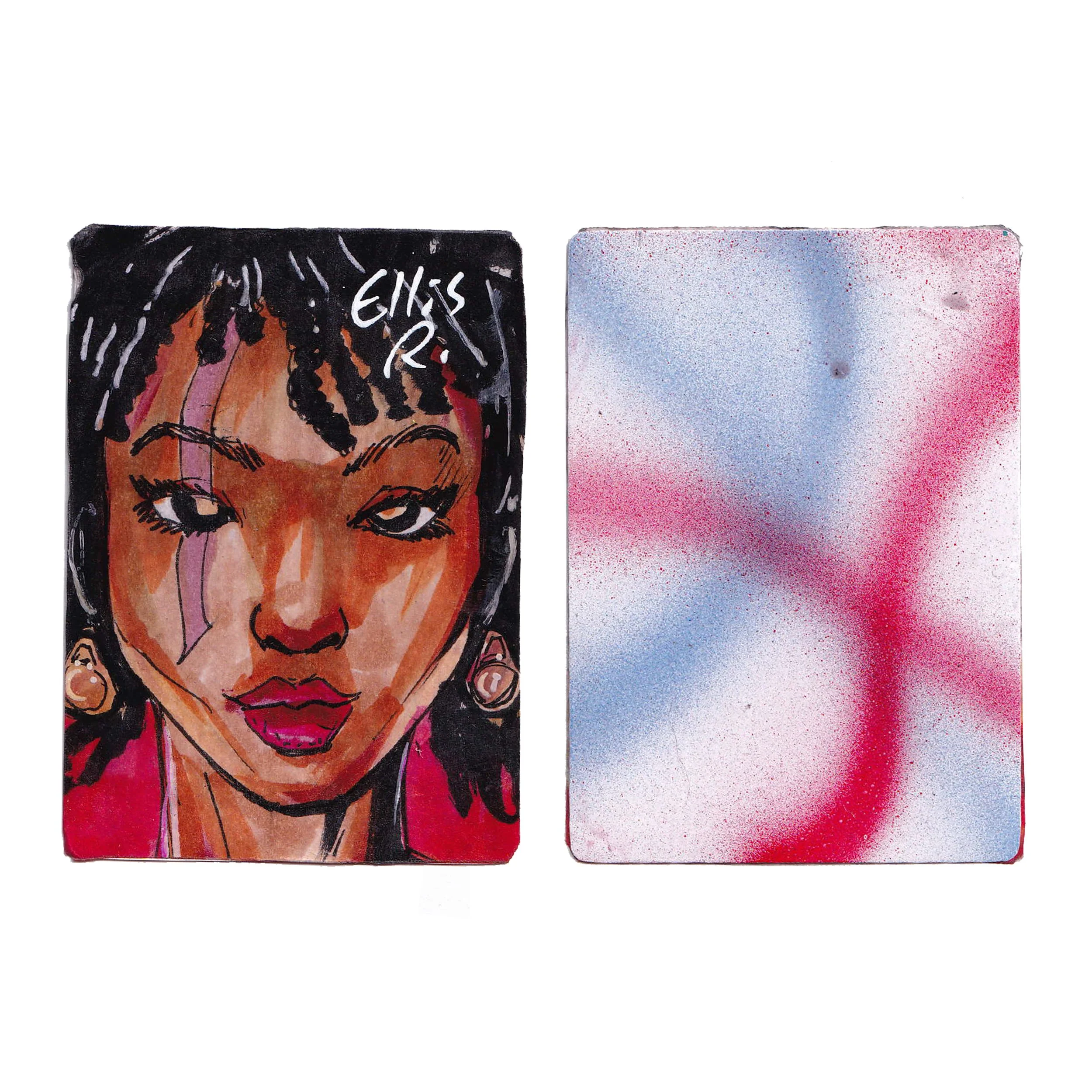 Artist Card #020 - Paper Scar Series