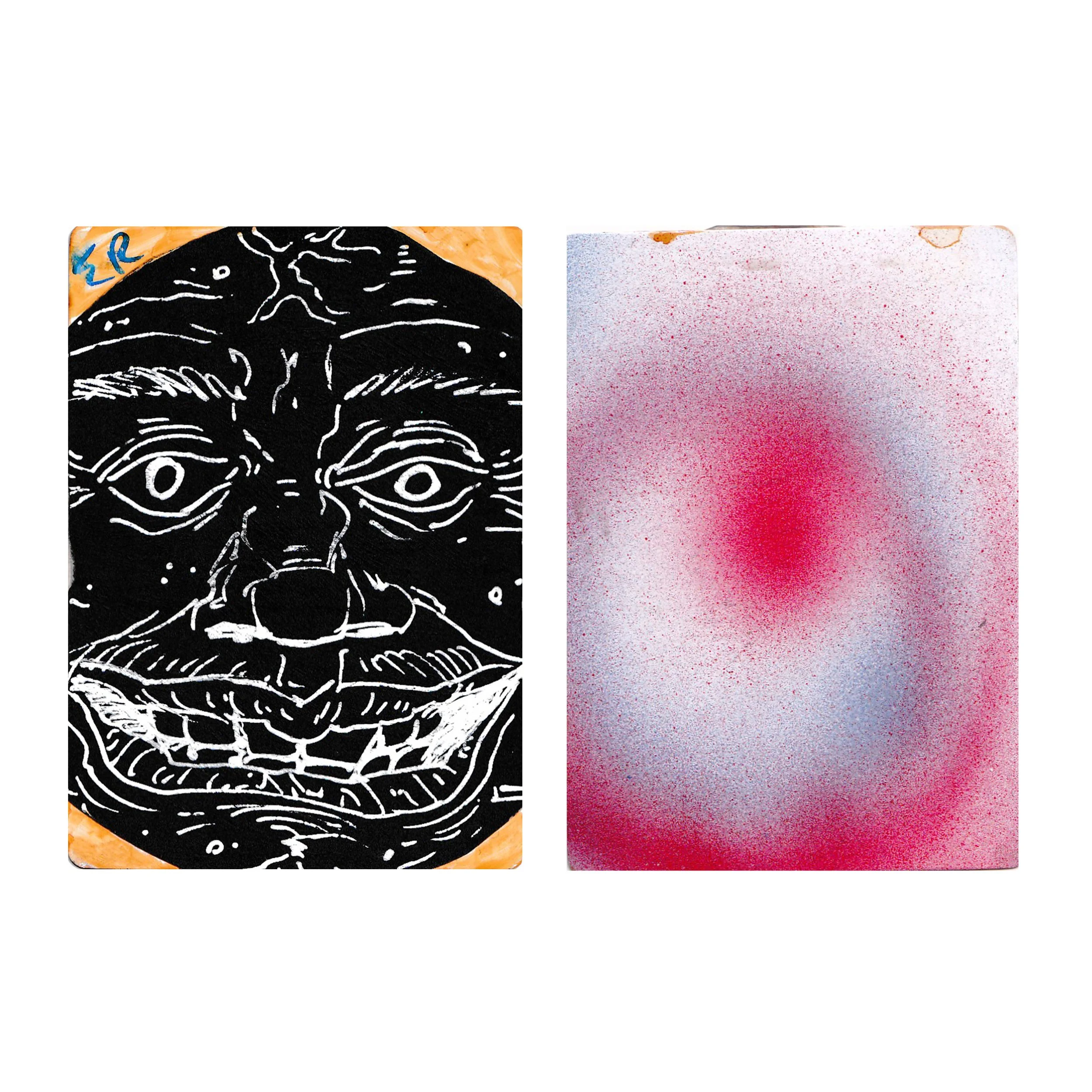 Artist Card #018 - Paper Scar Series