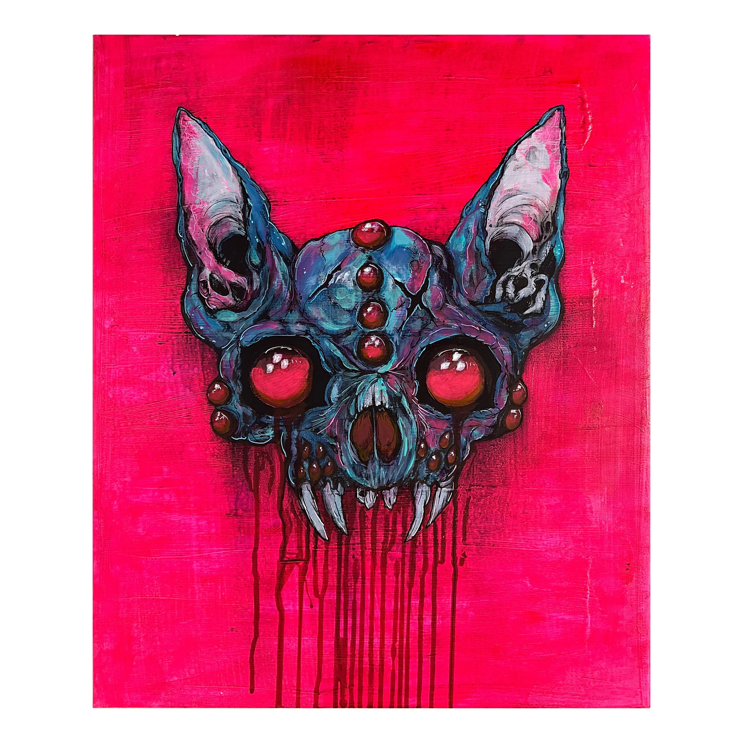 Catacombs - Acrylic on Canvas (20x24)