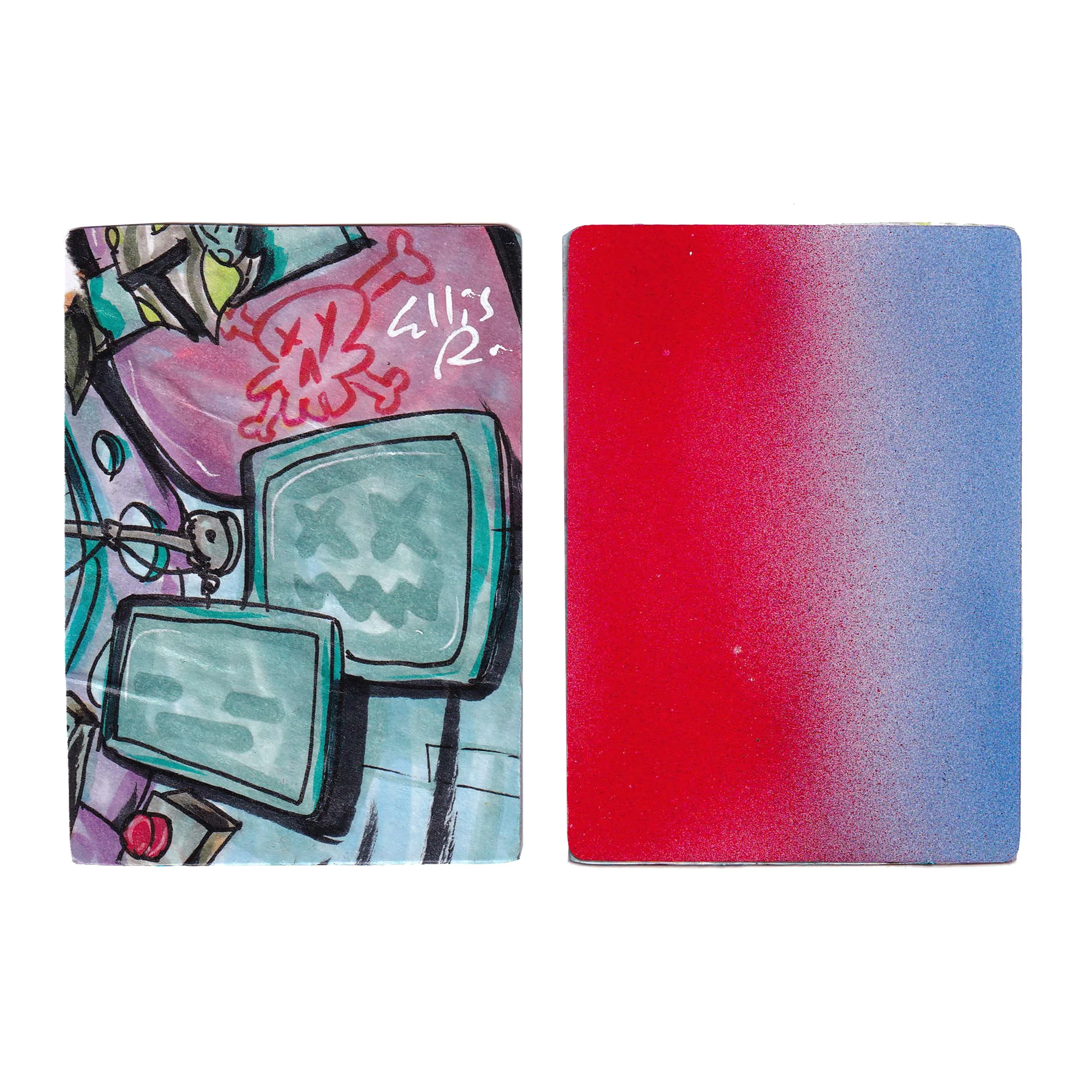 Artist Card #005 - Paper Scar Series