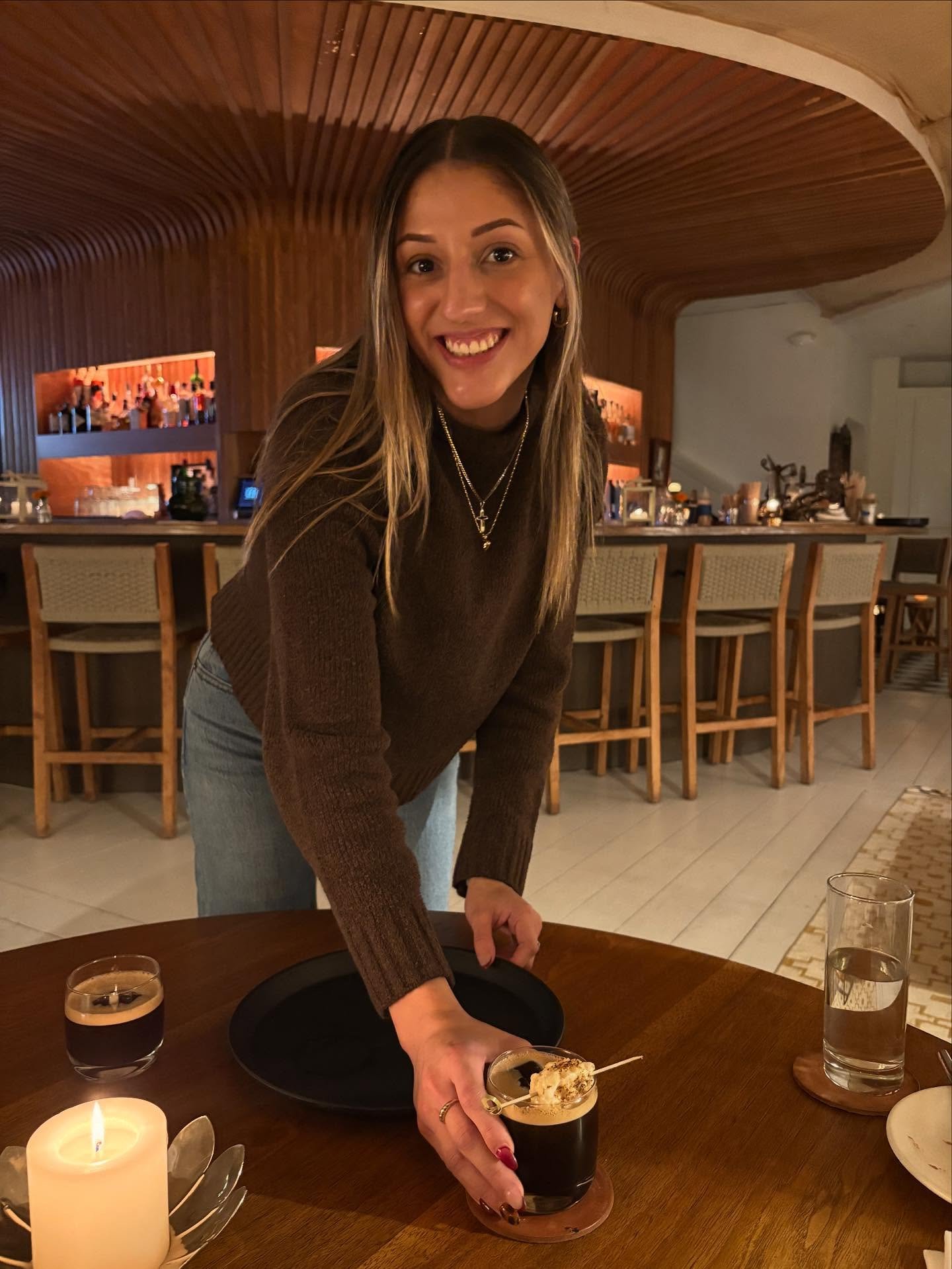 Come get your carajillo on! Ashley wants to play cocktail waitress and she always brings the fun vibes. It&rsquo;s still a holiday over here 🎉