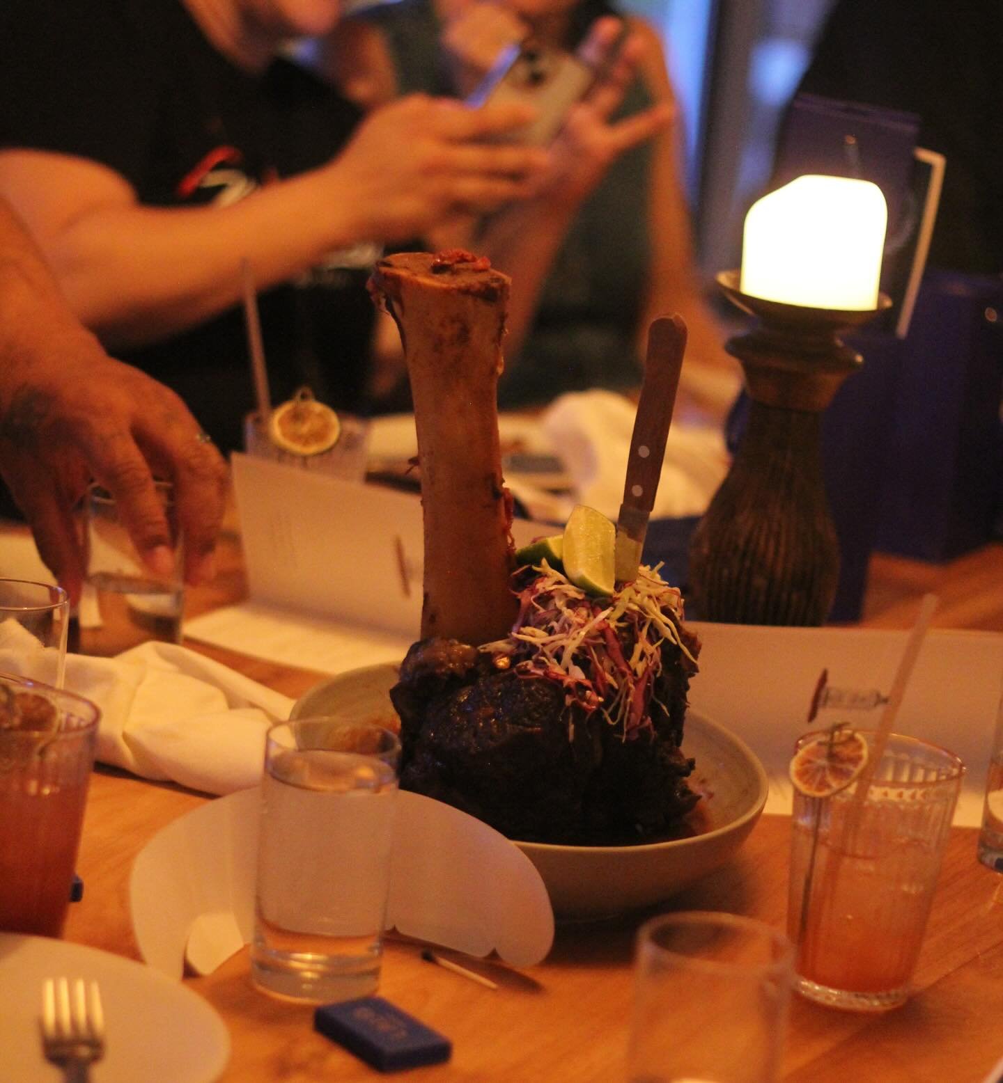 We spotted a &ldquo;Thor&rsquo;s Hammer&rdquo; on @patmcafeeshow yesterday, so wanted to remind you that @chefgabrielchavez has perfected the dish! Sounds like we need to do another tequila dinner and feature the hammer.