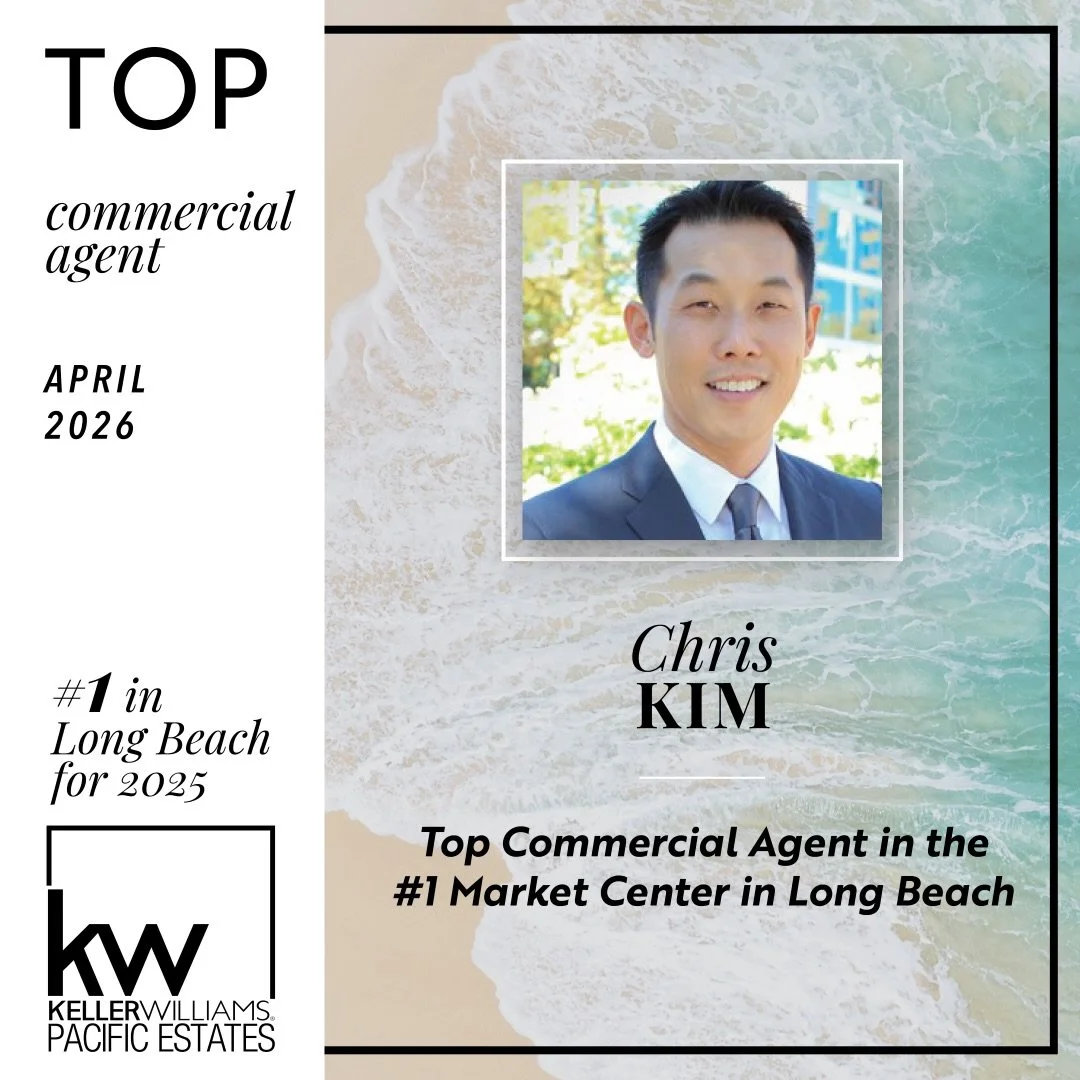 Congratulations to Our Top Commercial Agent for April &mdash; Chris Kim!
 Chris continued to build momentum this month, delivering outstanding results and making a strong impact in the commercial market.

His dedication, expertise, and consistent dri