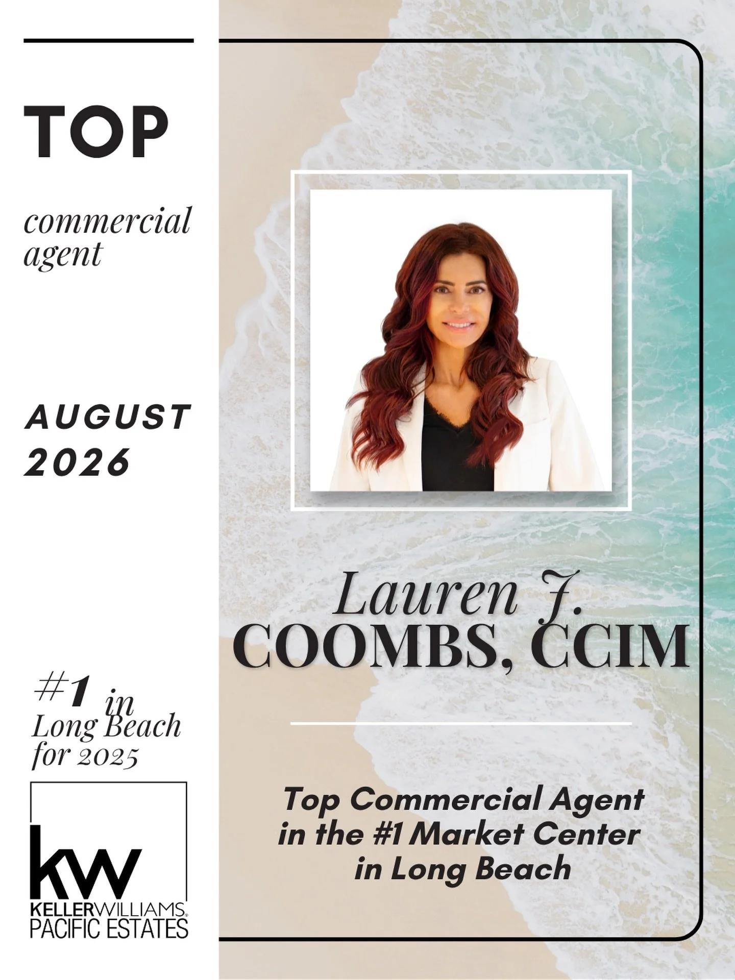 Congratulations to Our Top Commercial Agent for August

Lauren continued to deliver strong results in August, showcasing her expertise, dedication, and commitment to her clients.

Congratulations on another great month, Lauren! Here&rsquo;s to keepin