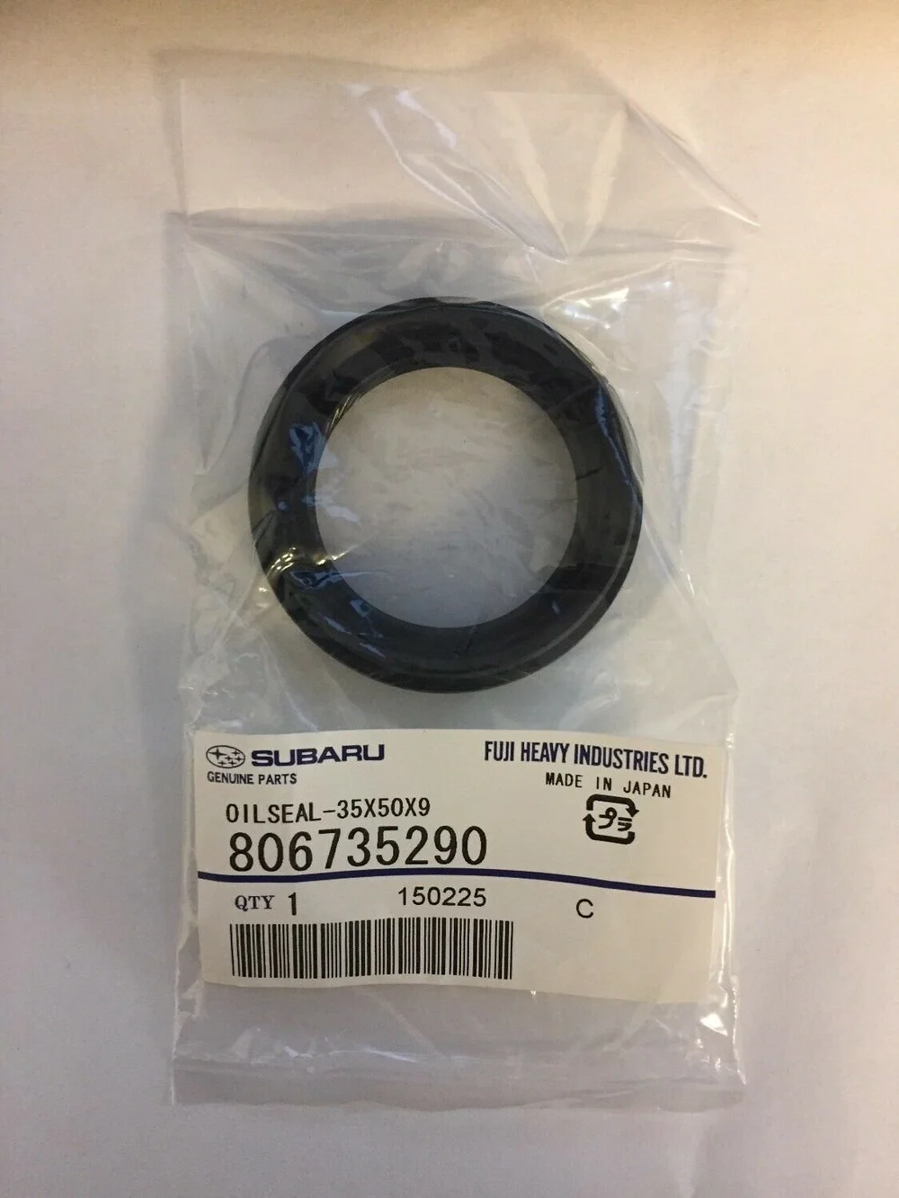 806735290 Subaru Oil Seal Front Diff L/H 35 x 50 x 9 (806735240  