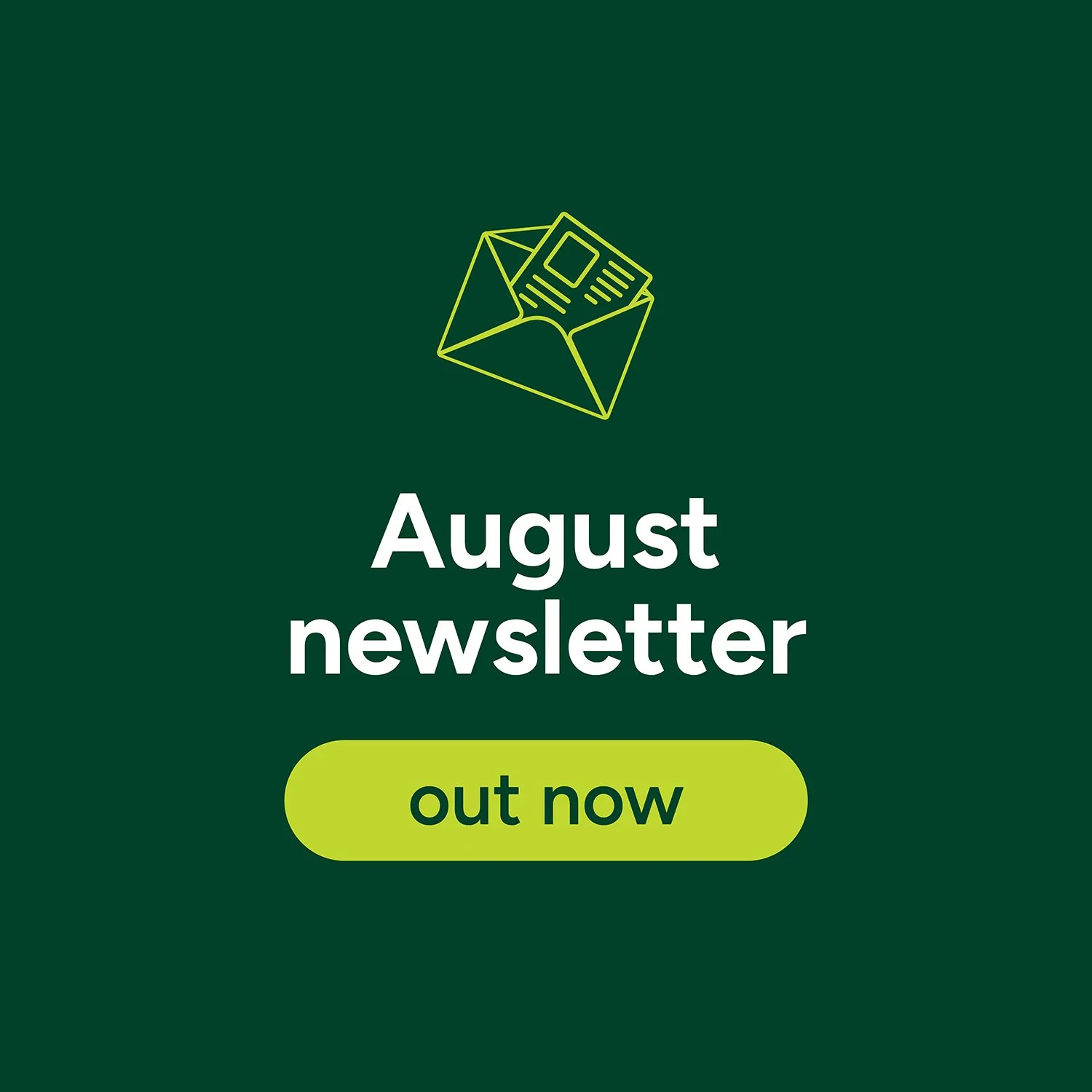 August Newsletter