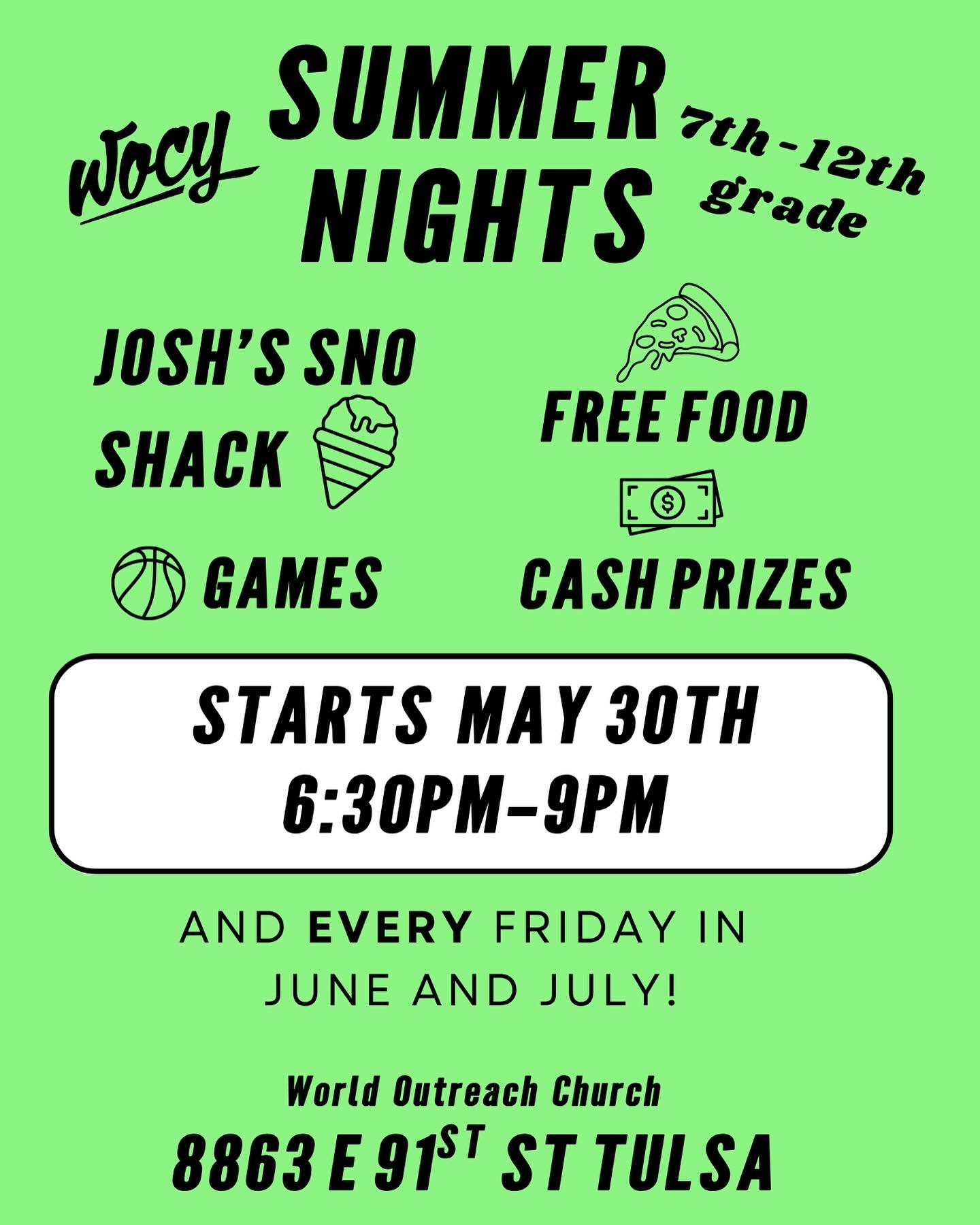 It&rsquo;s going down, on Fridays! 
Every Friday in June and July!