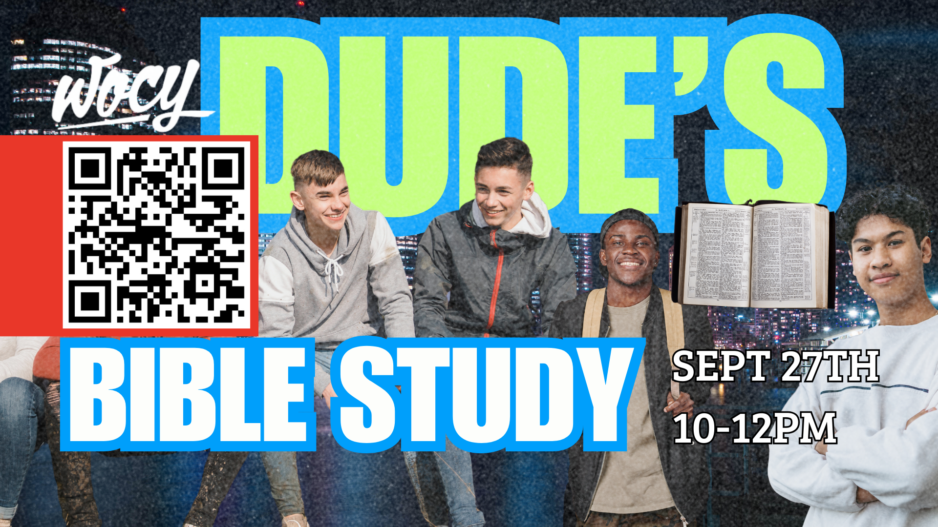 WOC Youth Boys Bible Study
