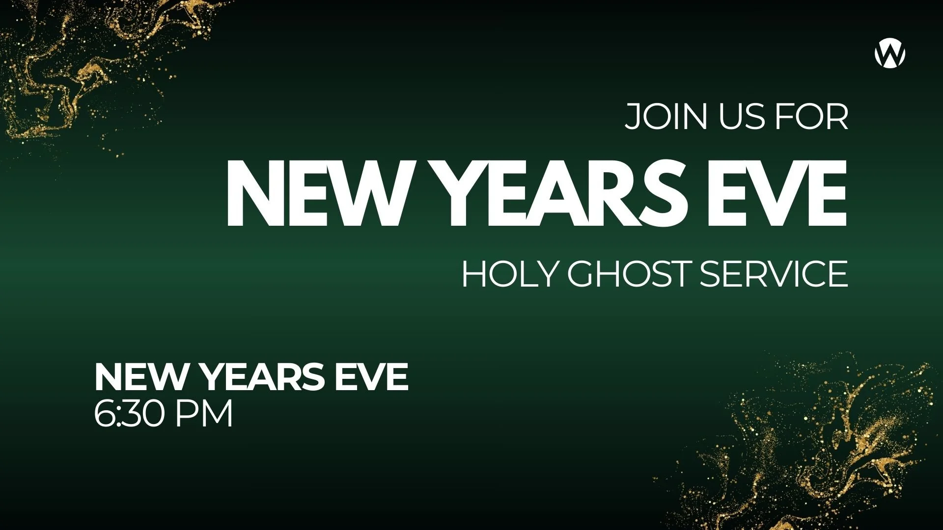 New Years Eve Service