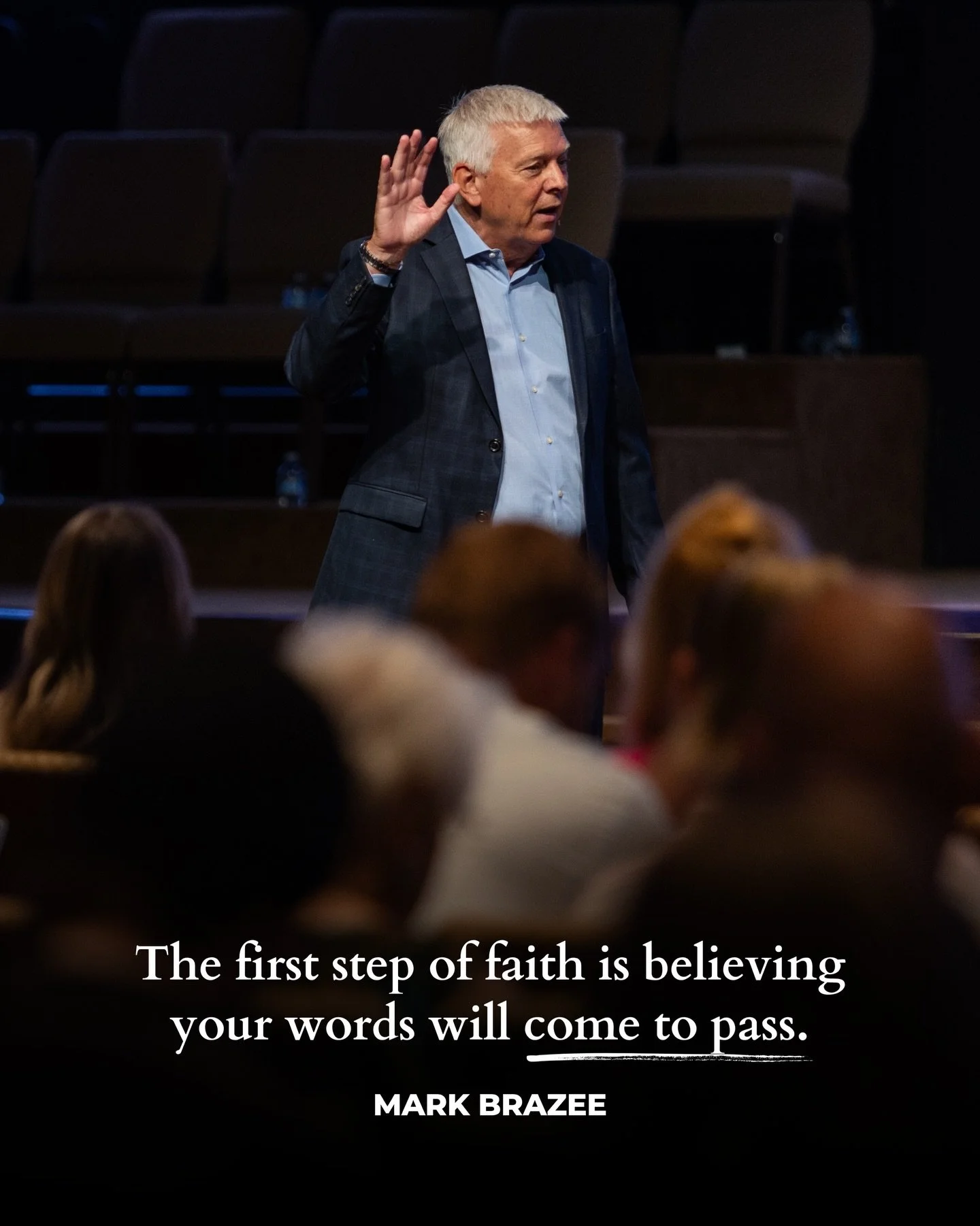 God's power ALWAYS meets faith, and faith is released by speaking! Never underestimate the power of your words.

#woctulsa #faith #church