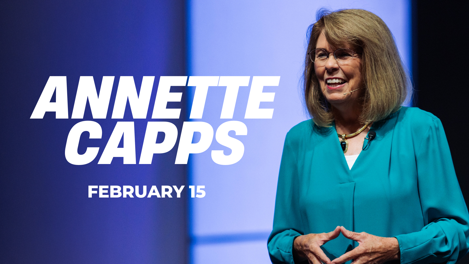 Annette Capps Ministering