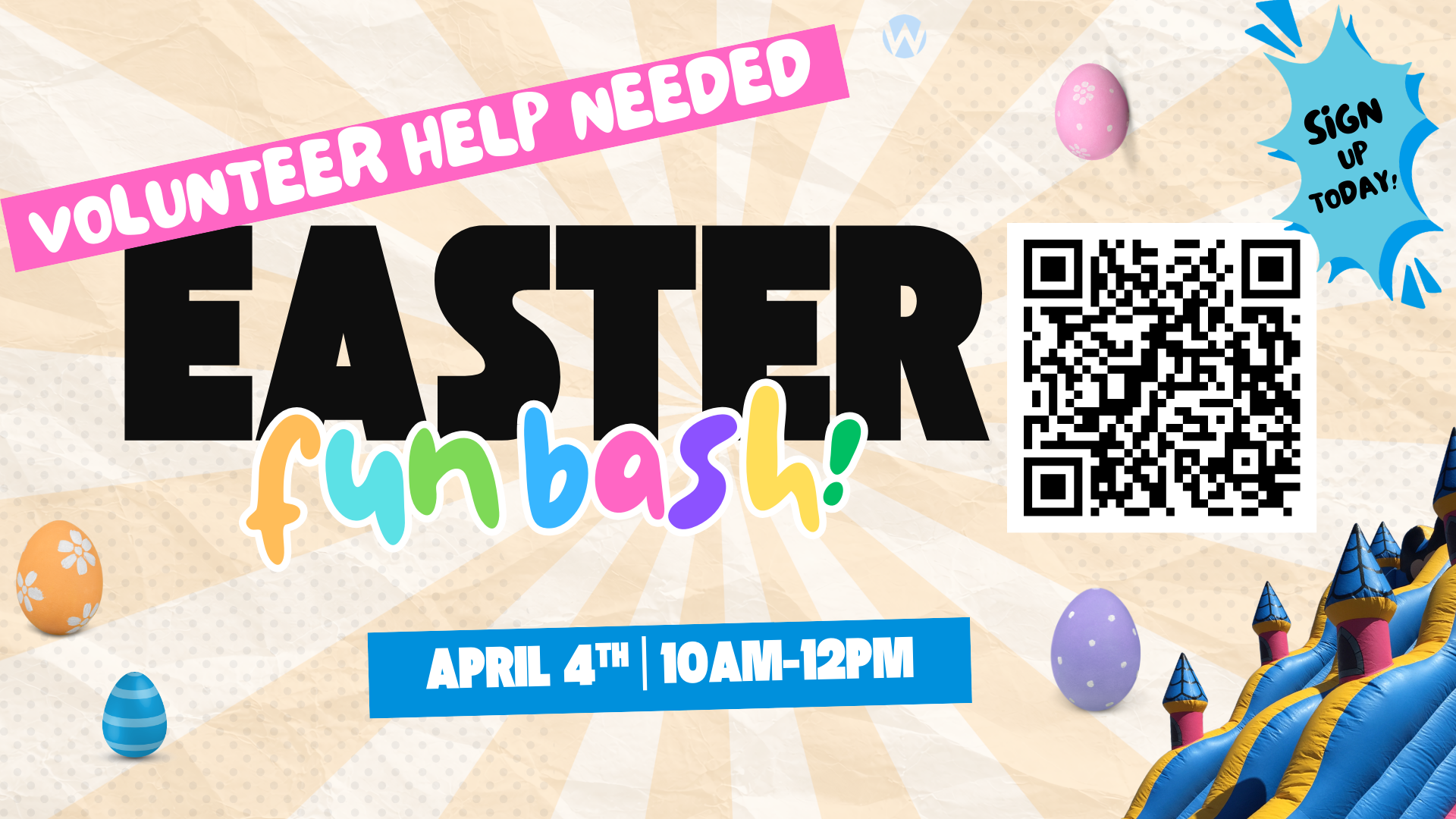 Easter Fun Bash - Volunteers Needed