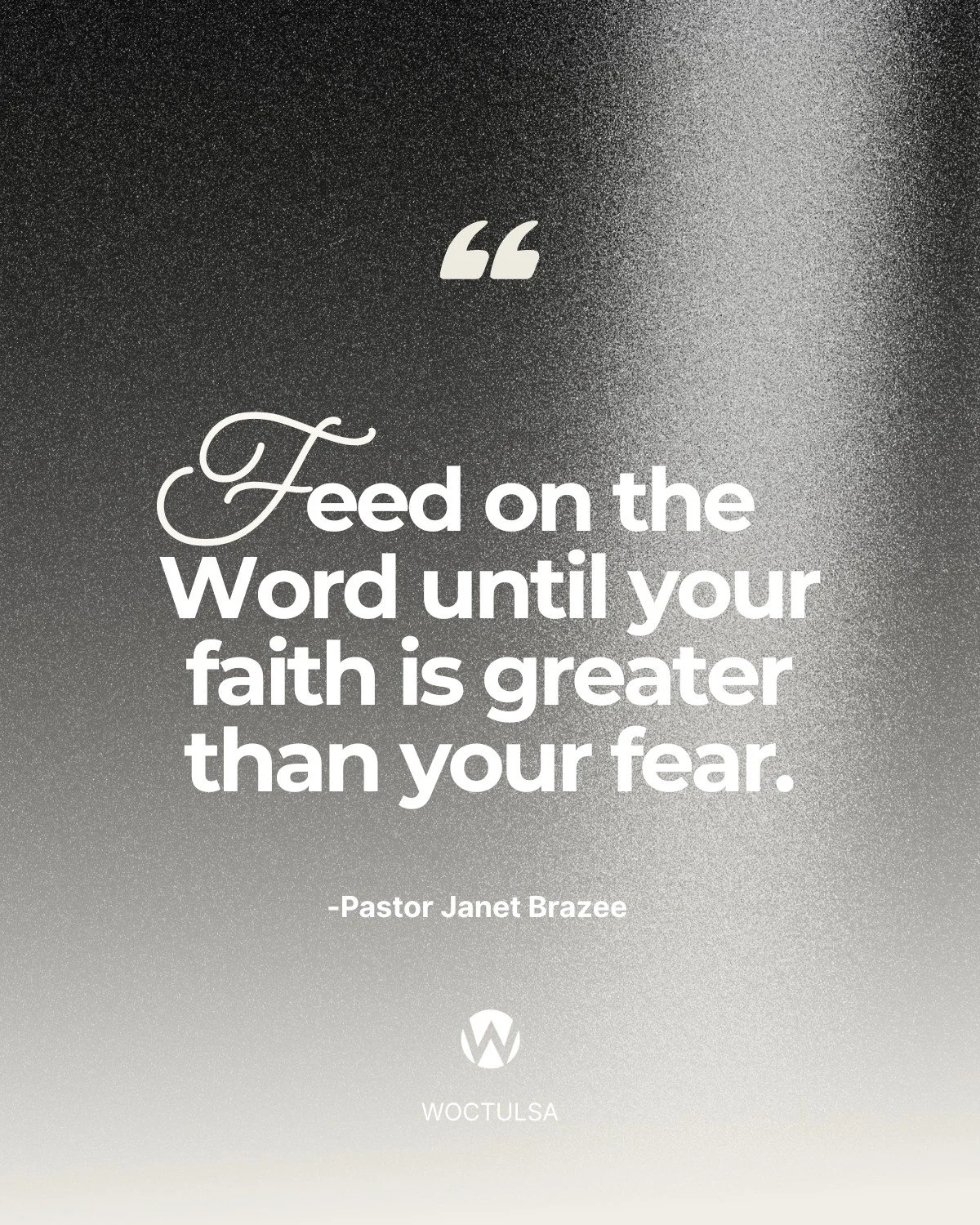 When you fill your heart with His Word, fear loses its grip.

Opportunities will come where we have to make a choice.
let fear take over, or reel those thoughts in with the Word of God.

God has given us the power to stay free from fear through His W