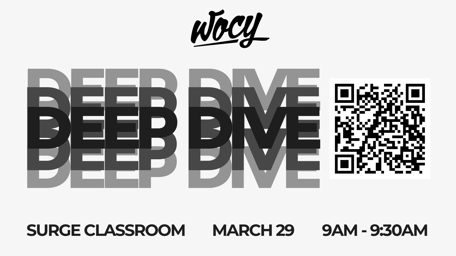 WOC Youth Deep Dive