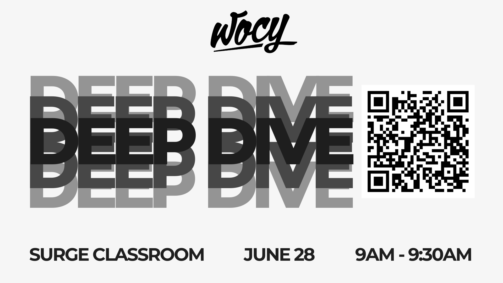 WOC Youth Deep Dive