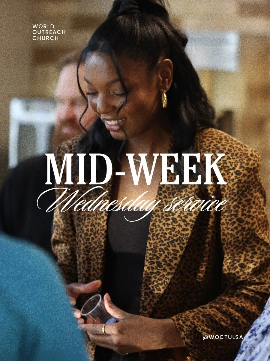 See you soon! We can't wait to see your faces in the house at WOC Tulsa! 

Wednesday | 7pm