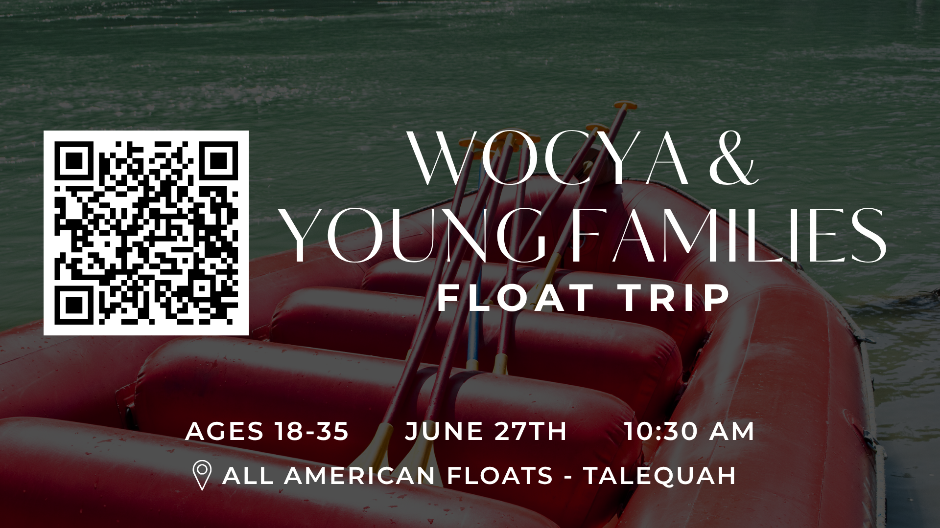 WOC Young Adults & Young Families - Float Trip