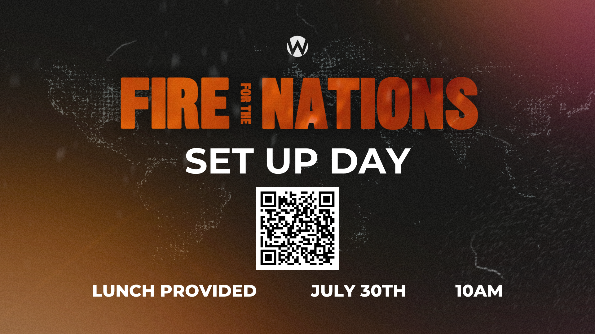 Fire For the Nations Set Up Day