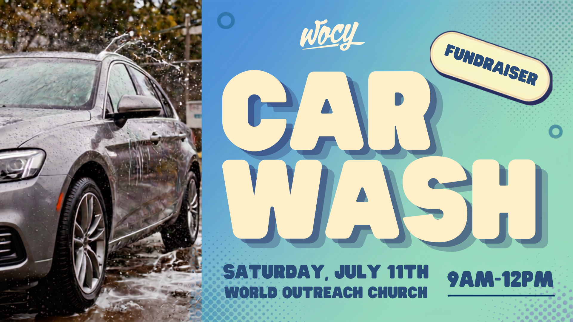 WOC Youth Car Wash Fundraiser