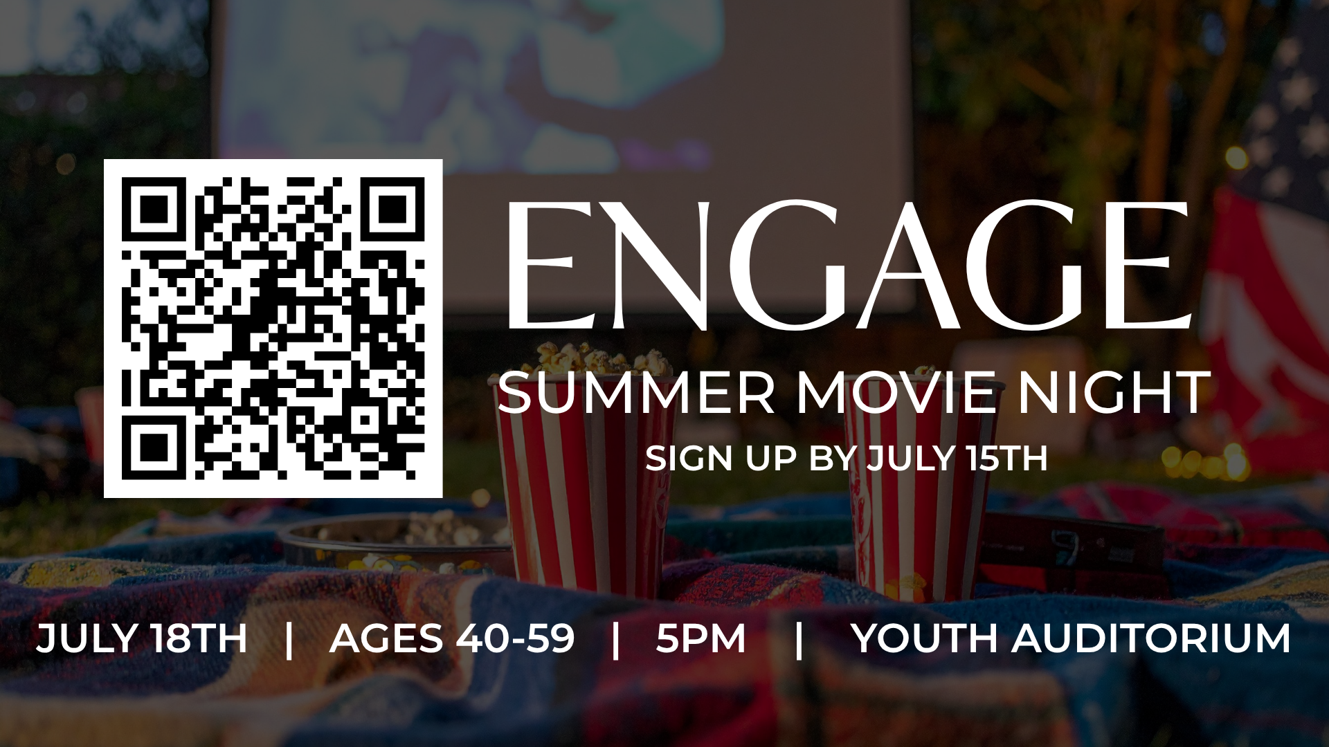 ENGAGE Summer Movie Night