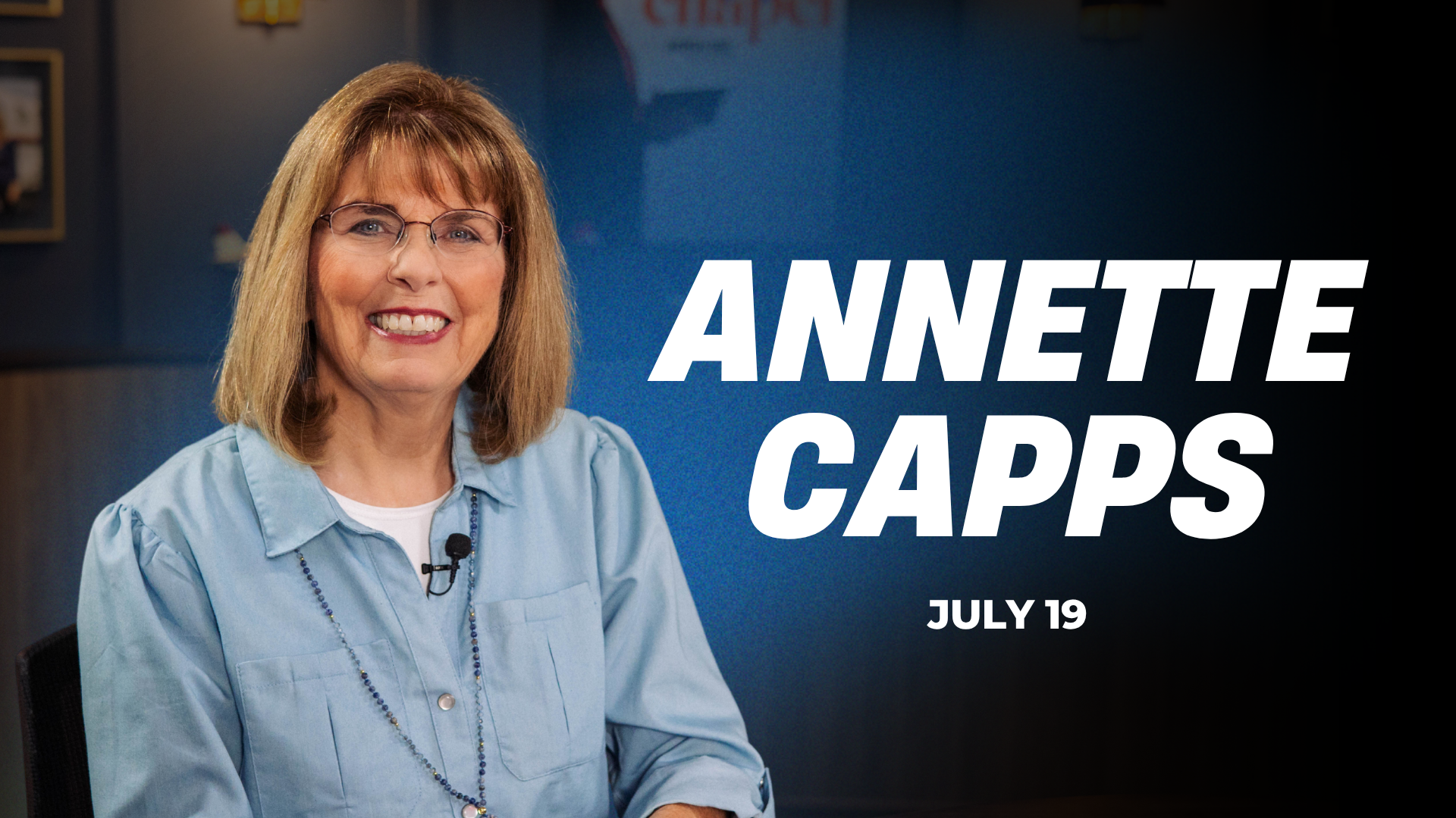 Annette Capps Ministering