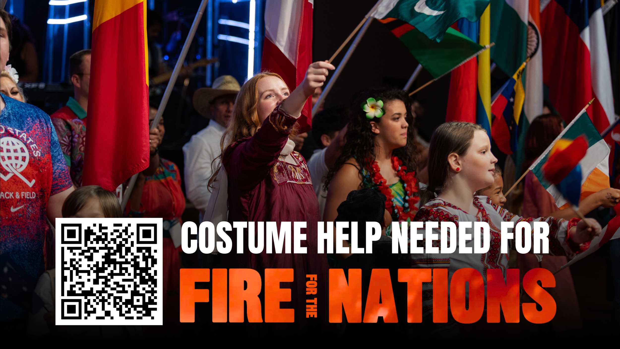 Fire for the Nations Costume Help