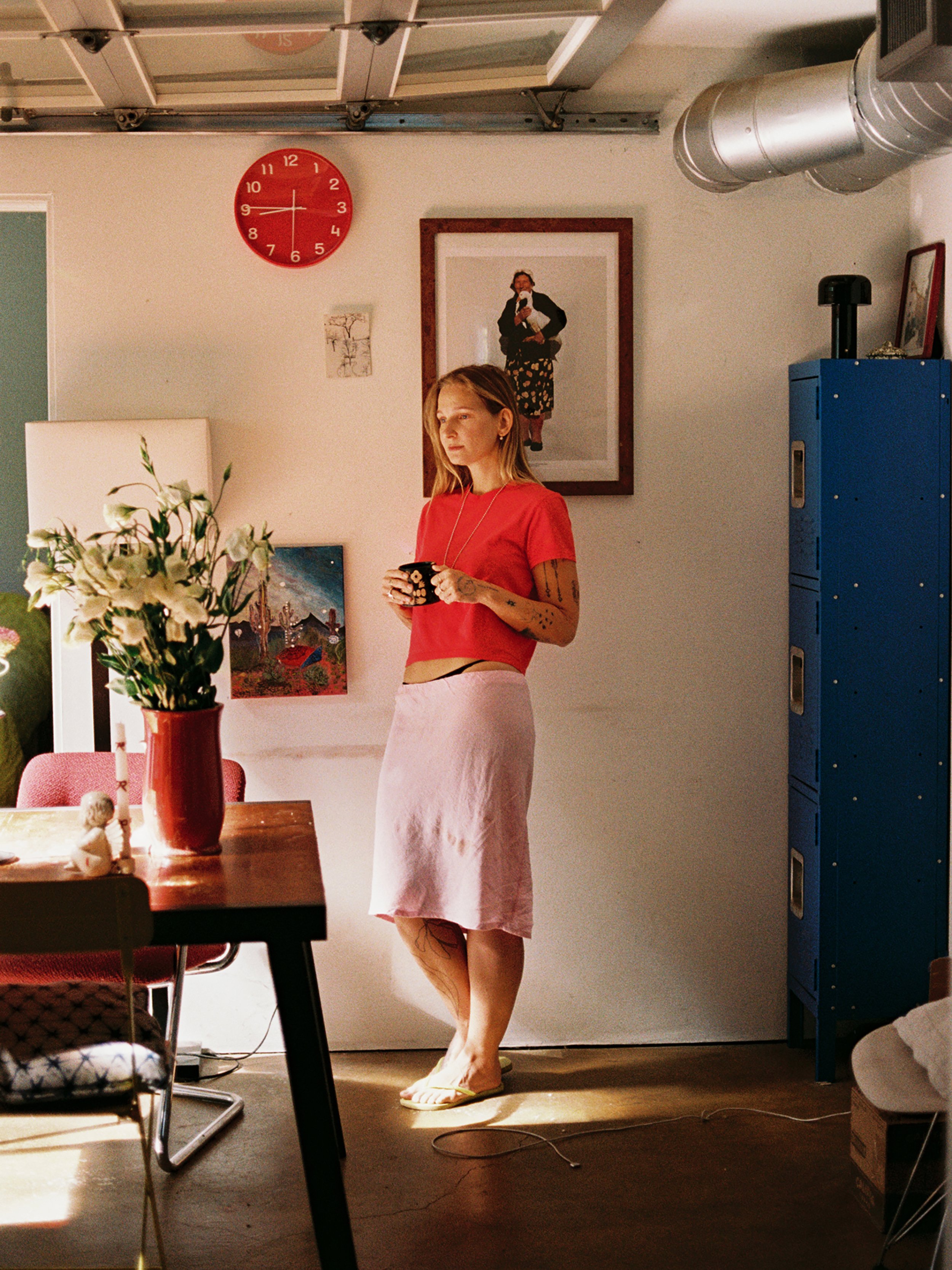 At home with Guzel