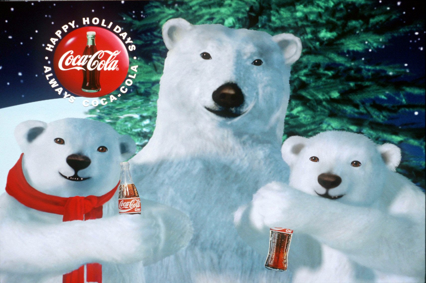 Coca Cola Polar Bear Christmas