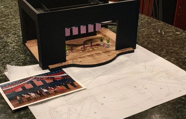 “Assassins” Scenic Design Package