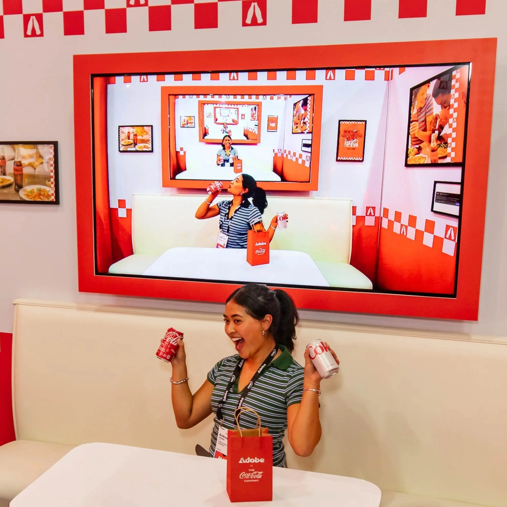 Adobe: MAX25, Coca-Cola Photo Booth