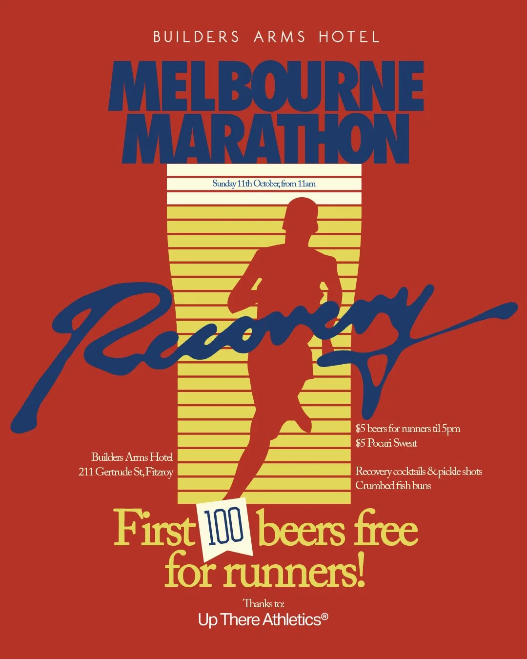 Melbourne Marathon Recovery HQ