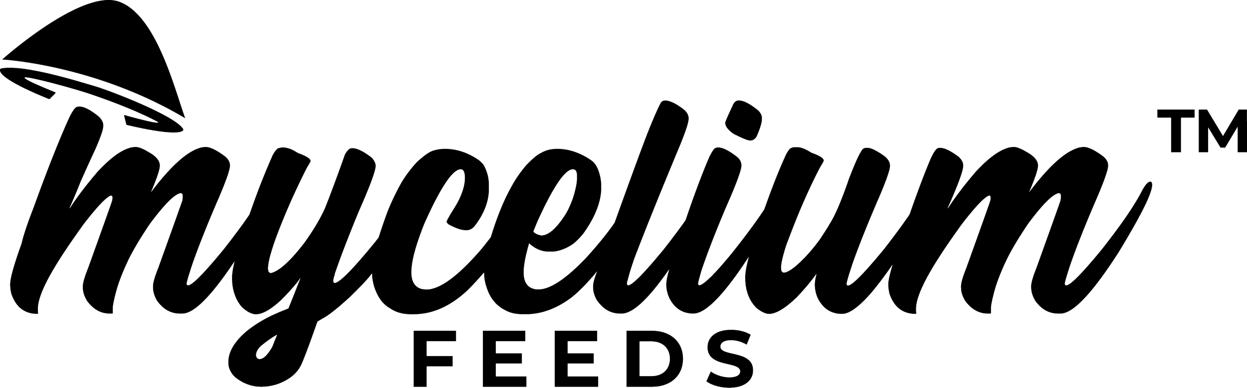 Black and white logo for 'Havelina Feeds' featuring a stylized pig's snout over the text.