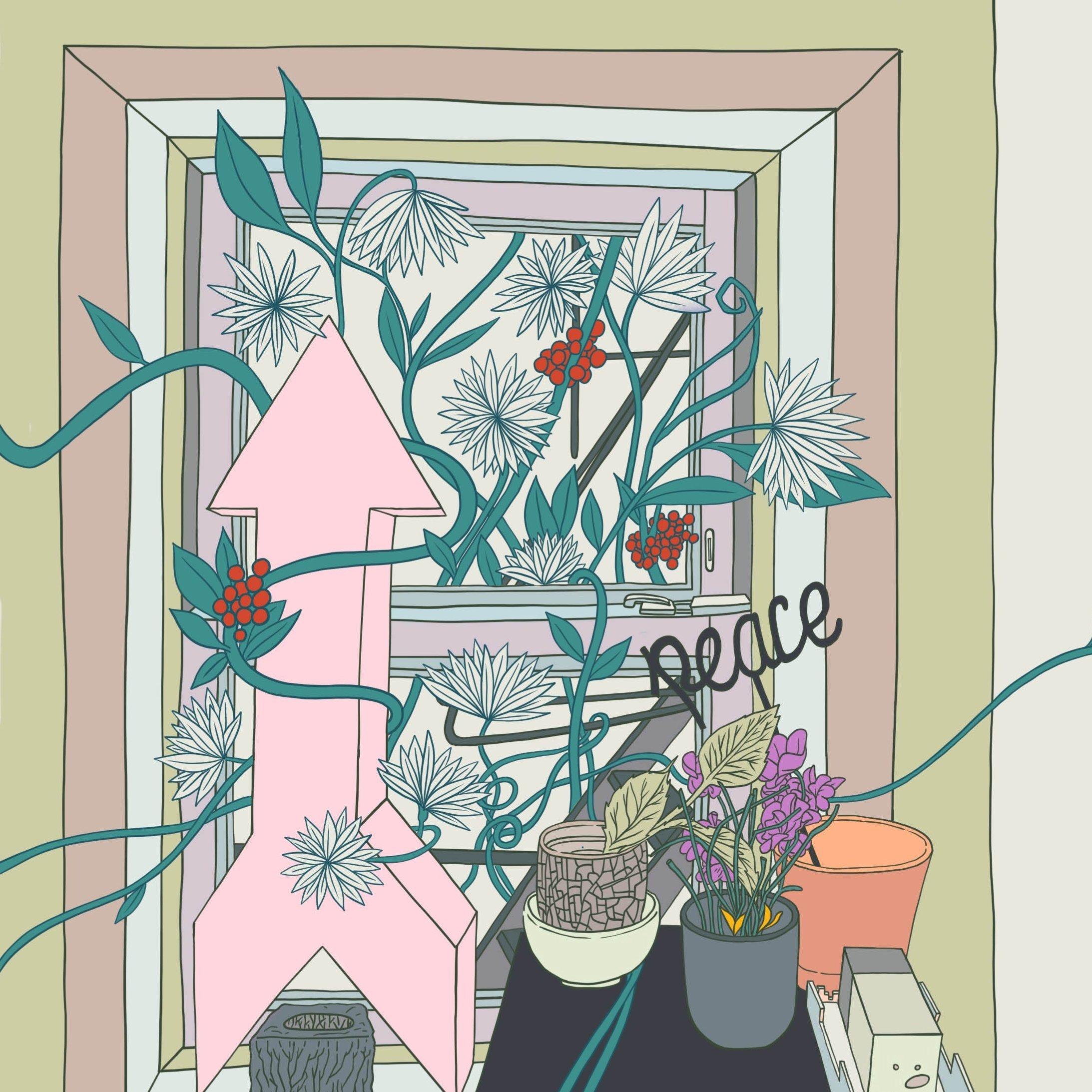 Window at A Cafe 2021