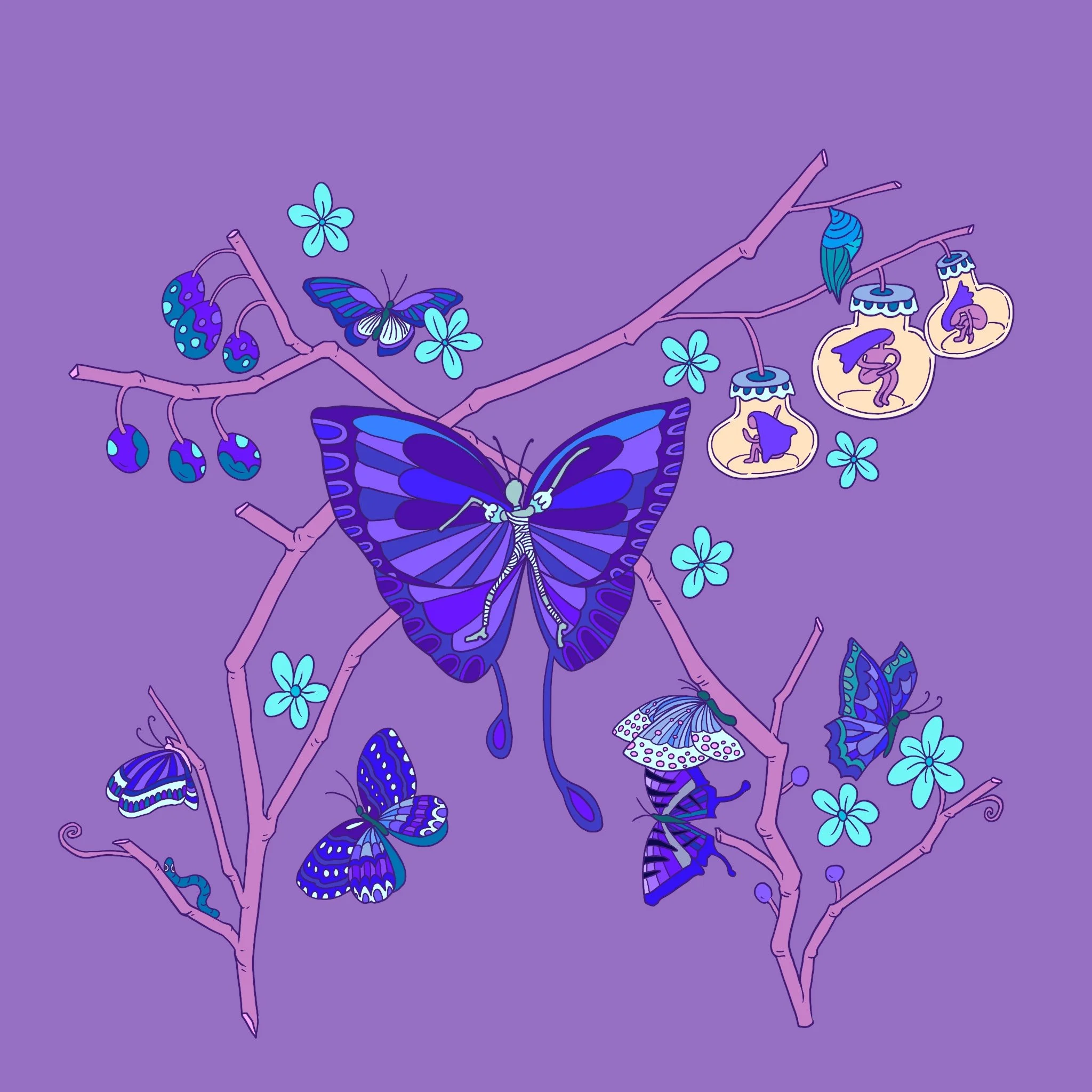Purple Butterfly