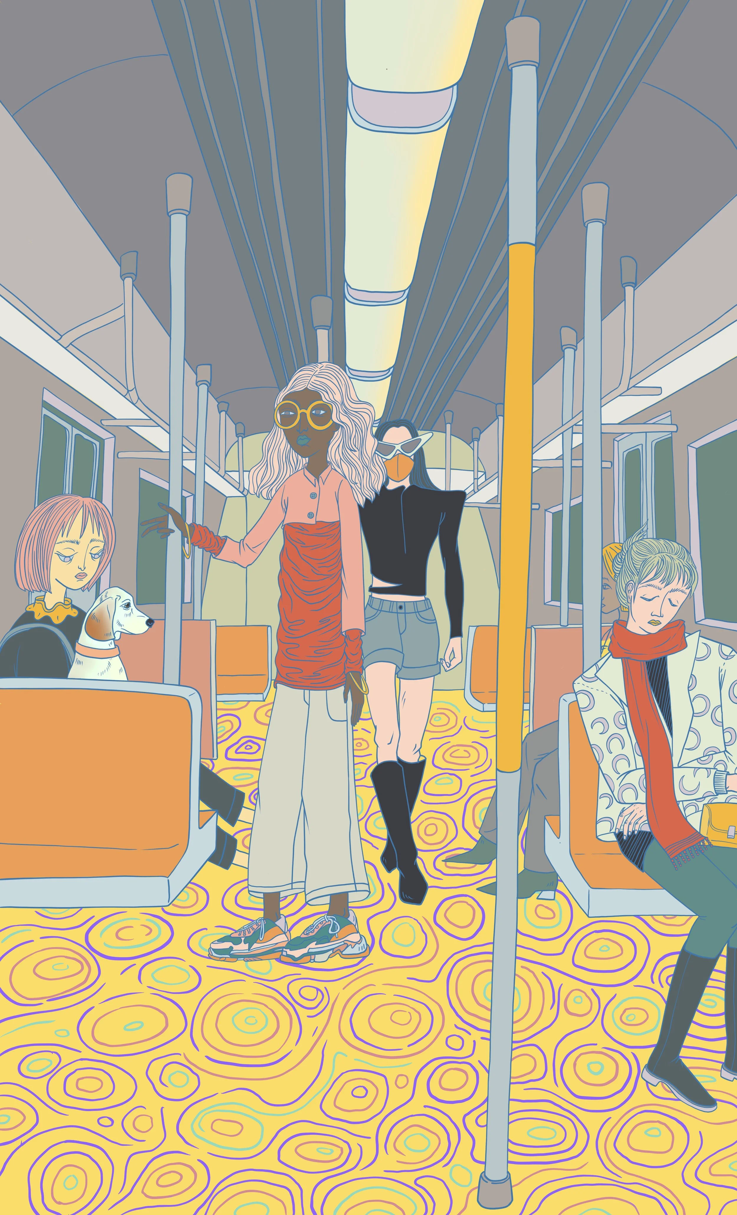 R train