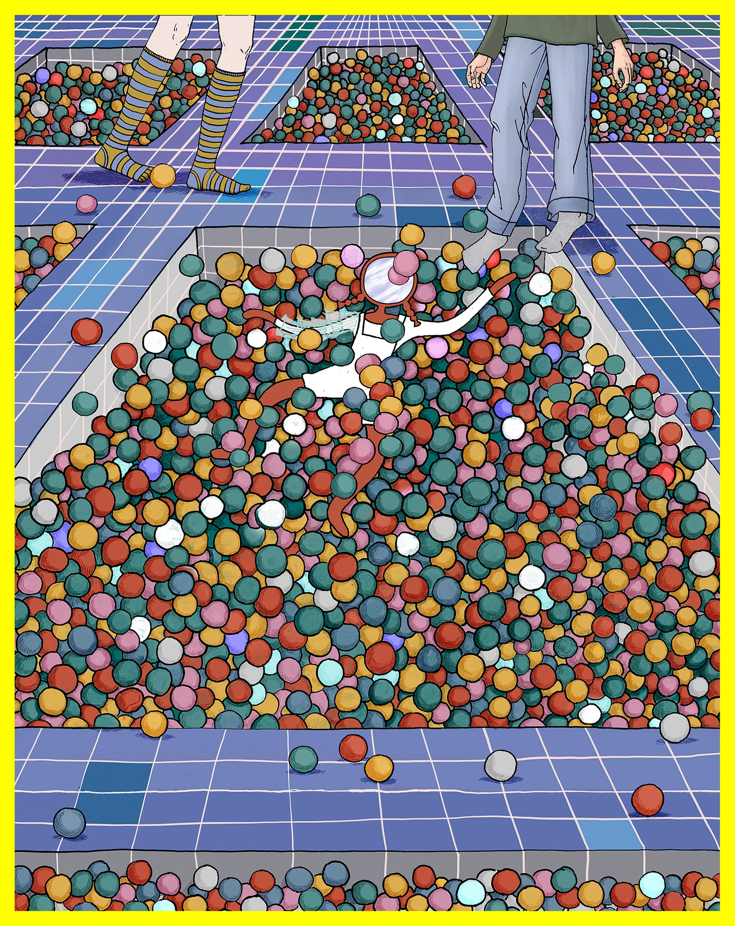 Sometimes it is a relief to be invisible.