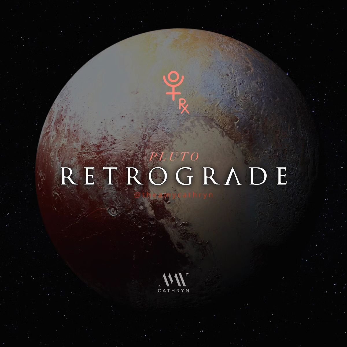 Pluto stationed retrograde today, but no need to panic. Pluto retrogrades are common &amp; happen about 40% of the time. They represent reassessing where we are being too controlling or allowing others to control us. 

Pluto retrograde is also a time