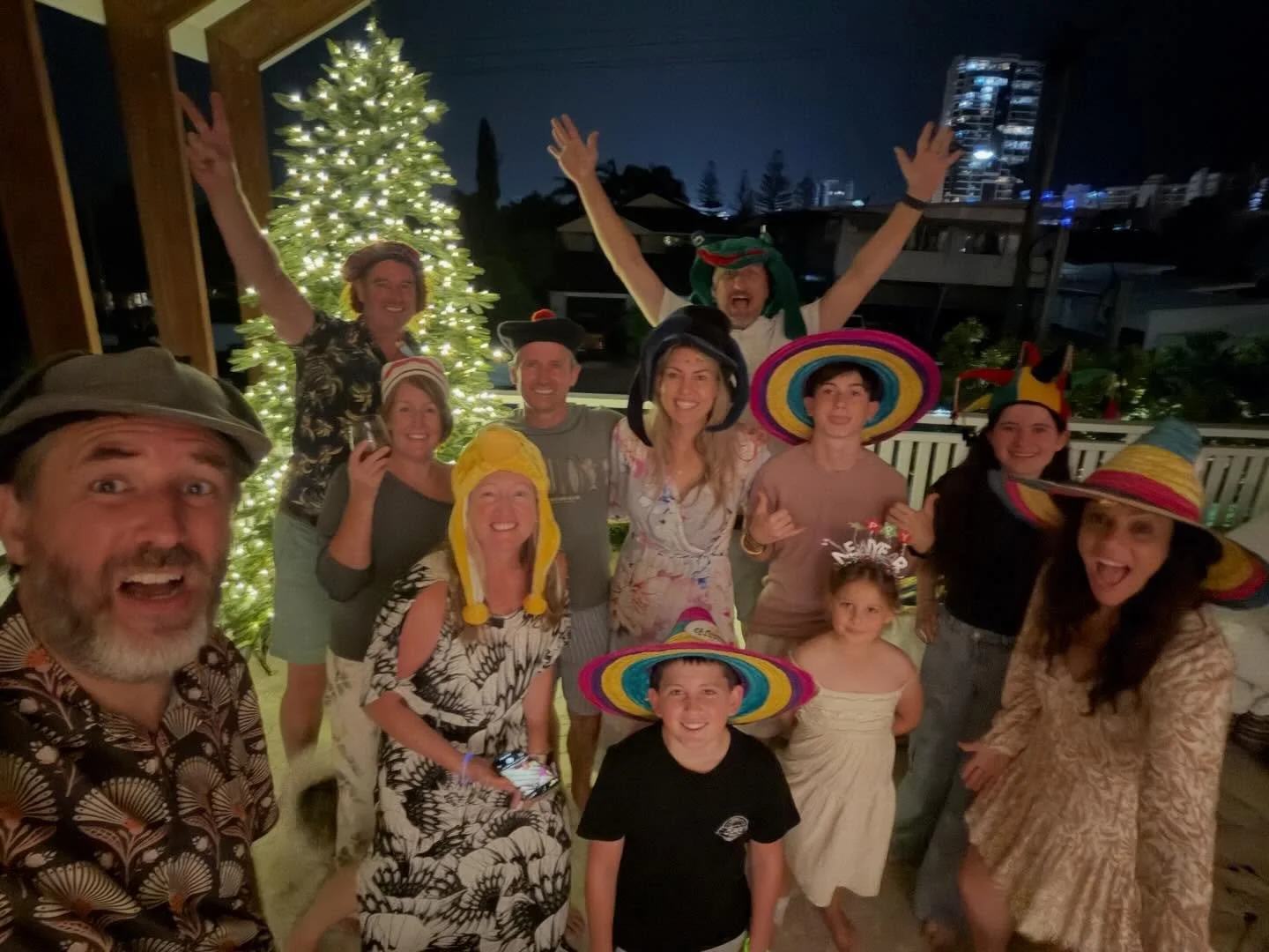 A solid NYE celebration with this group of beautiful people!