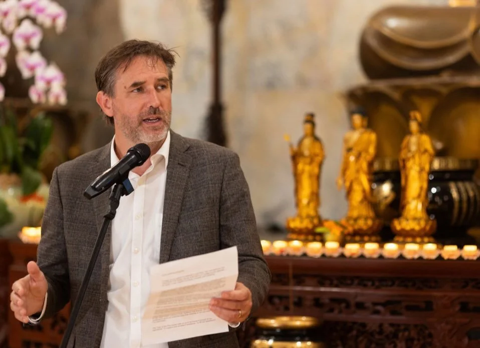 We kicked off Lunar New Year at #GoldCoast @dharmarealm Buddhist monastery this past Monday 21 Feb, and I managed to piece together a speech about fire and horses and new beginnings. It was a fun night led by @rev.hengsure and his excellent team. You