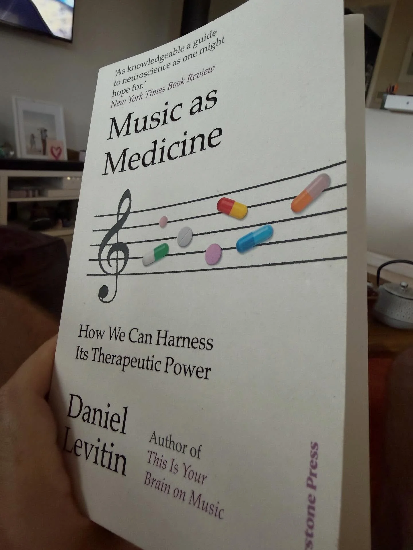 Loving some time to read this long weekend&hellip;

Particularly loving @daniellevitinofficial&rsquo;s &ldquo;Music as Medicine&rdquo;

&ldquo;The arts are, by definition, exercises in and manifestations of creative imagination. Healthy societies gro