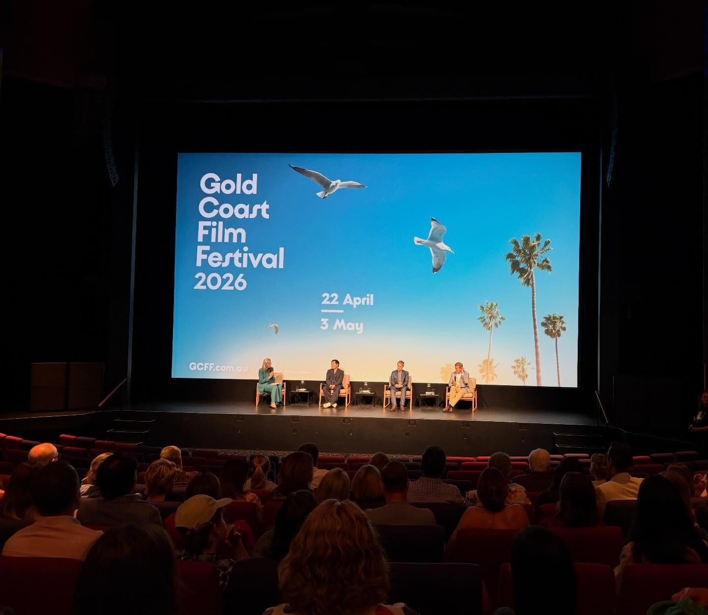 Last night we checked out closing night of the @gcfilmfest, with our friend&rsquo;s doco &ldquo;Don&rsquo;t Be Prey&rdquo; screened, a story capturing Mark Sowerby&rsquo;s completion of the #OceansSeven; a series of seven ocean channel swims.

It was