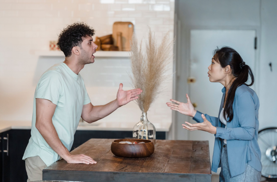 A couple in need of therapy for betrayal trauma.