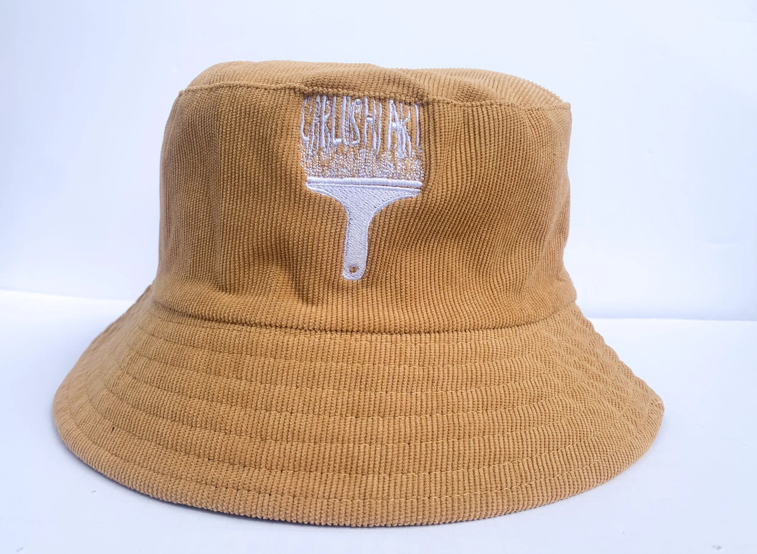 Tan Corduroy Bucket