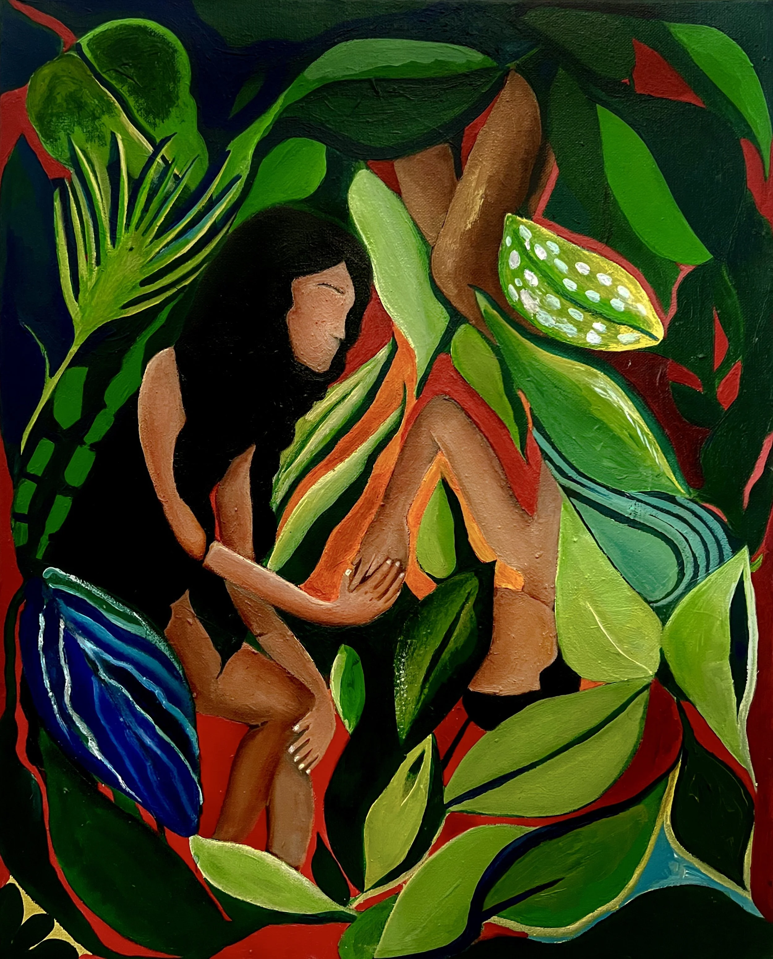 Between the Leaves