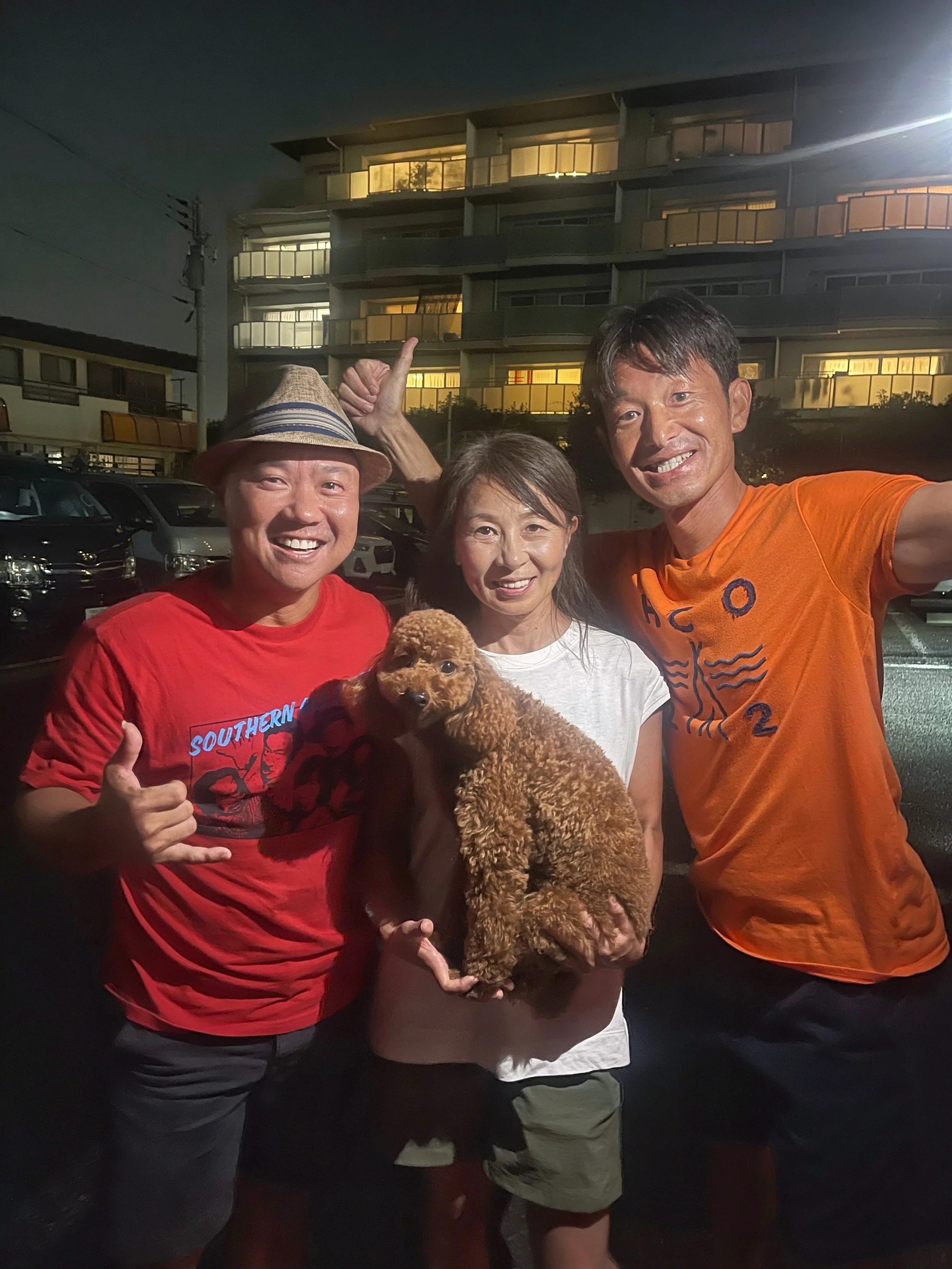 Kazu, Kaco & Manoa.JPG