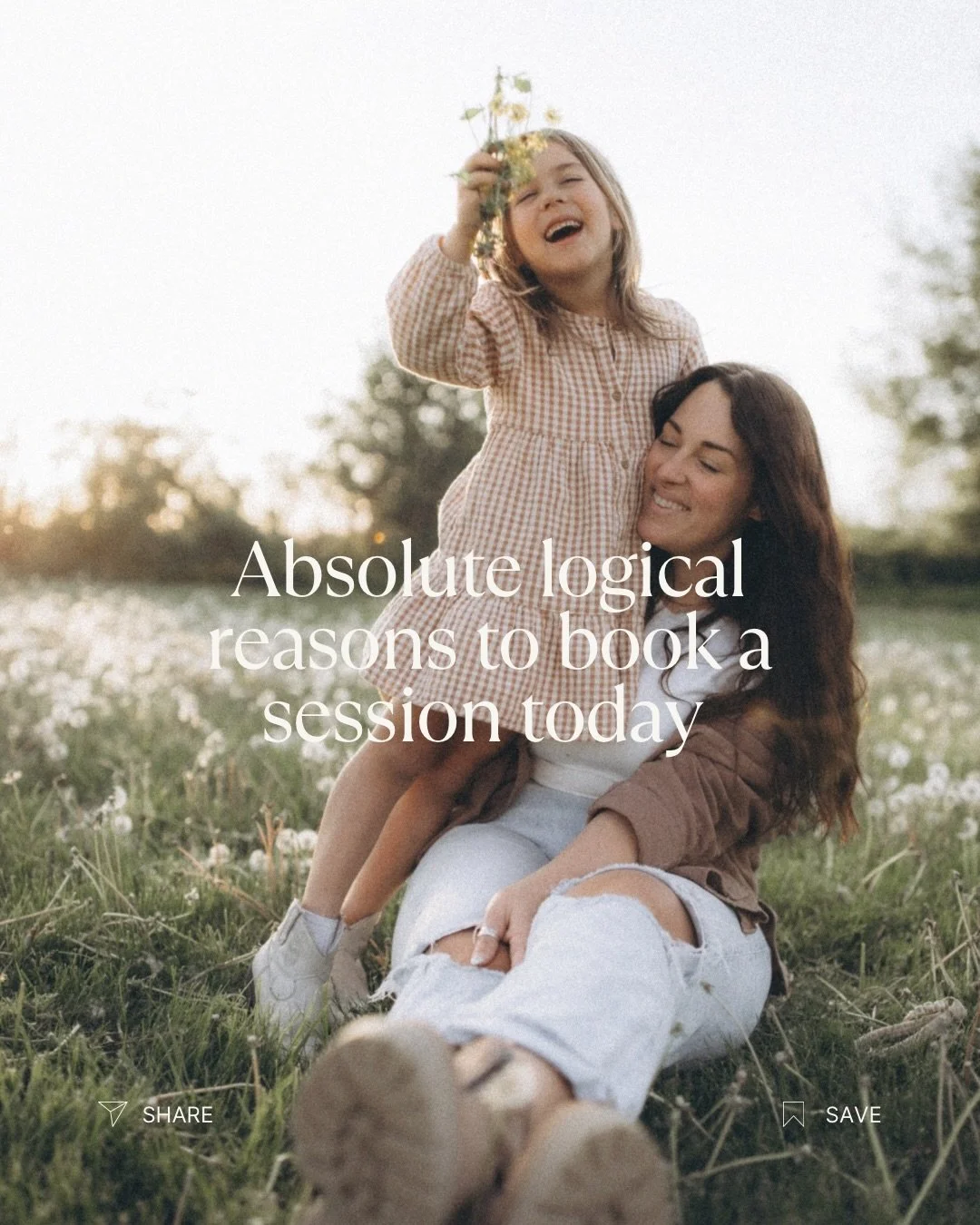 I love giving you the permission to do whatever you feel is needed&hellip;.to book that session 👀🤣
