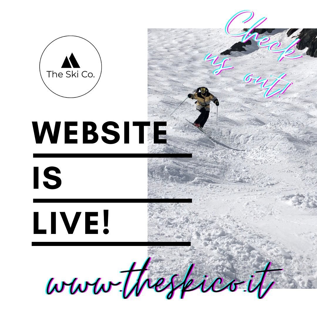 Our website is finally live!! 
To all the ski lovers out there, click on the link in our bio to check out what we can do for you (and your skiing) 💪🏻💪🏻
&hellip;
&hellip;
&hellip;
#theskico #rookieacademy #dowhatyoulove #outdooradventures #skicarv