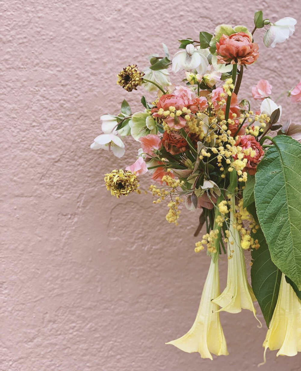 Wrist Corsage — Marigolds flowers